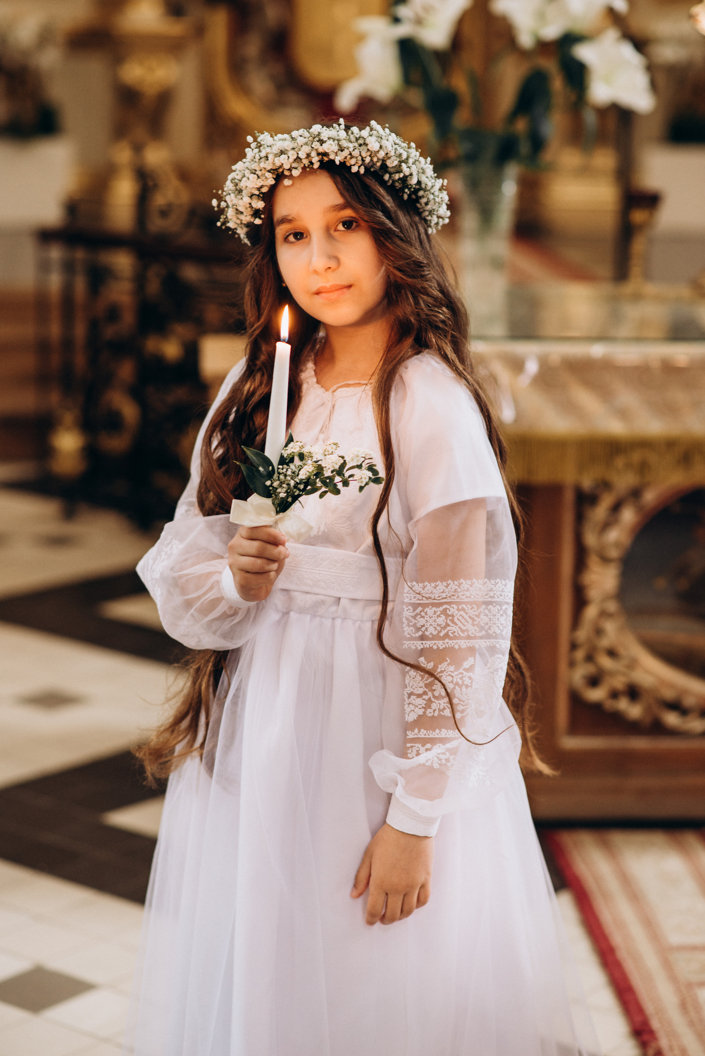 Перше Причастя. Софія. Катедральний собор. Тернопіль. Сімейний, дитячий та індивідуальний фотограф в м. Тернопіль, м. Львів