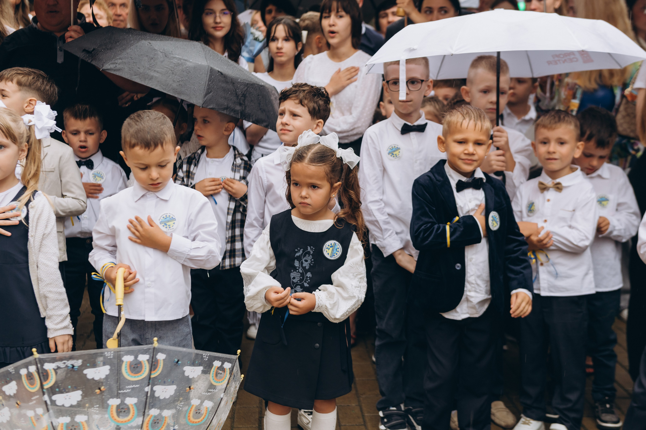 Перший дзвоник у Тернополі, фотосесія першокласників