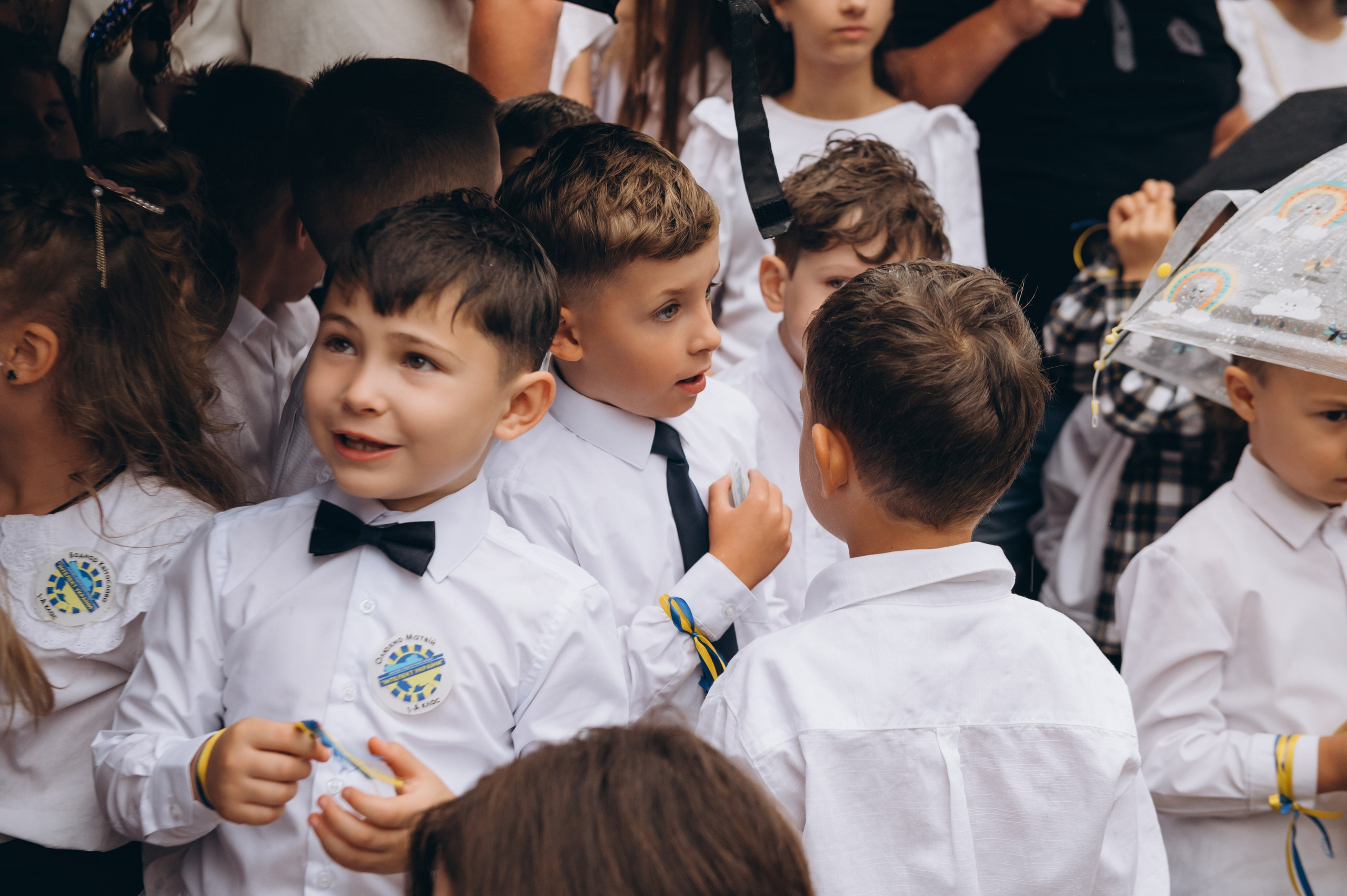 Перший дзвоник у Тернополі, фотосесія першокласників