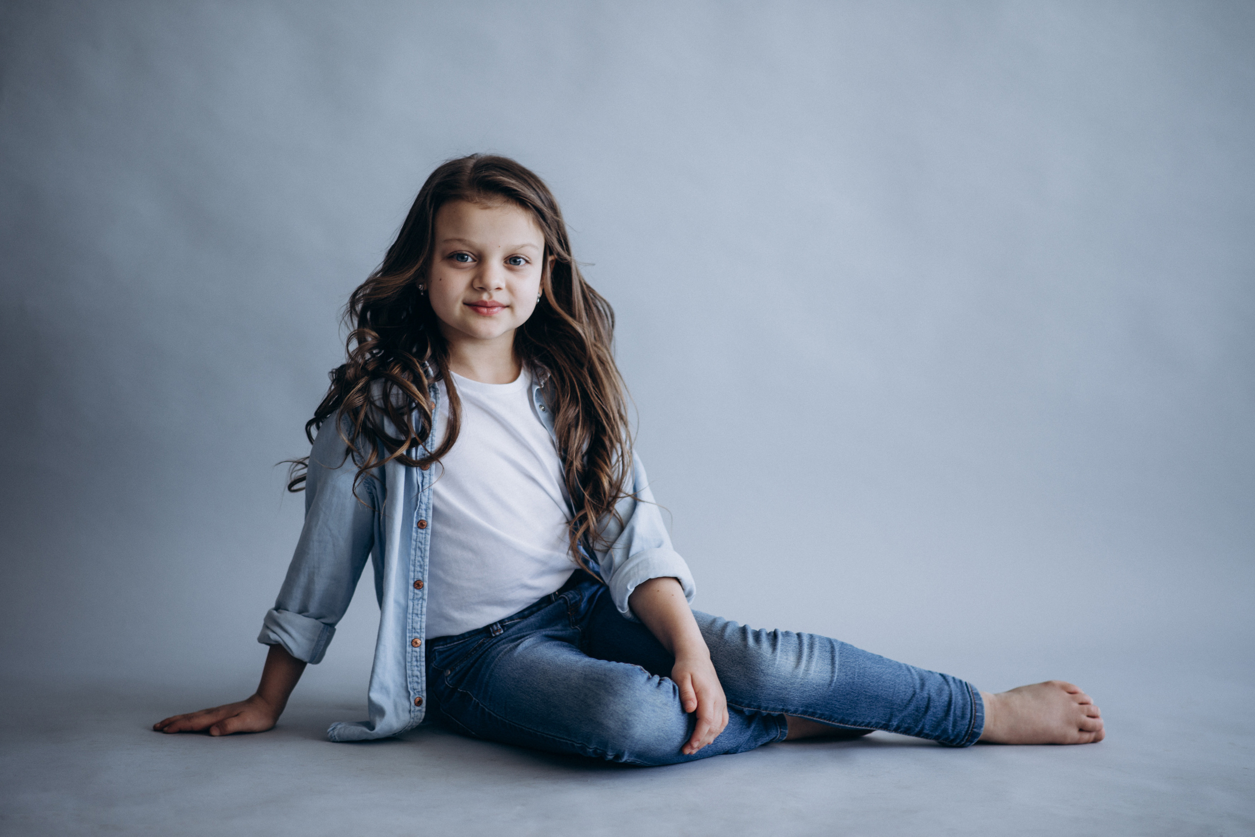 Мама і донечка. Студійна сімейна фотосесія. Сімейний, дитячий та індивідуальний фотограф в м. Тернопіль, м. Львів