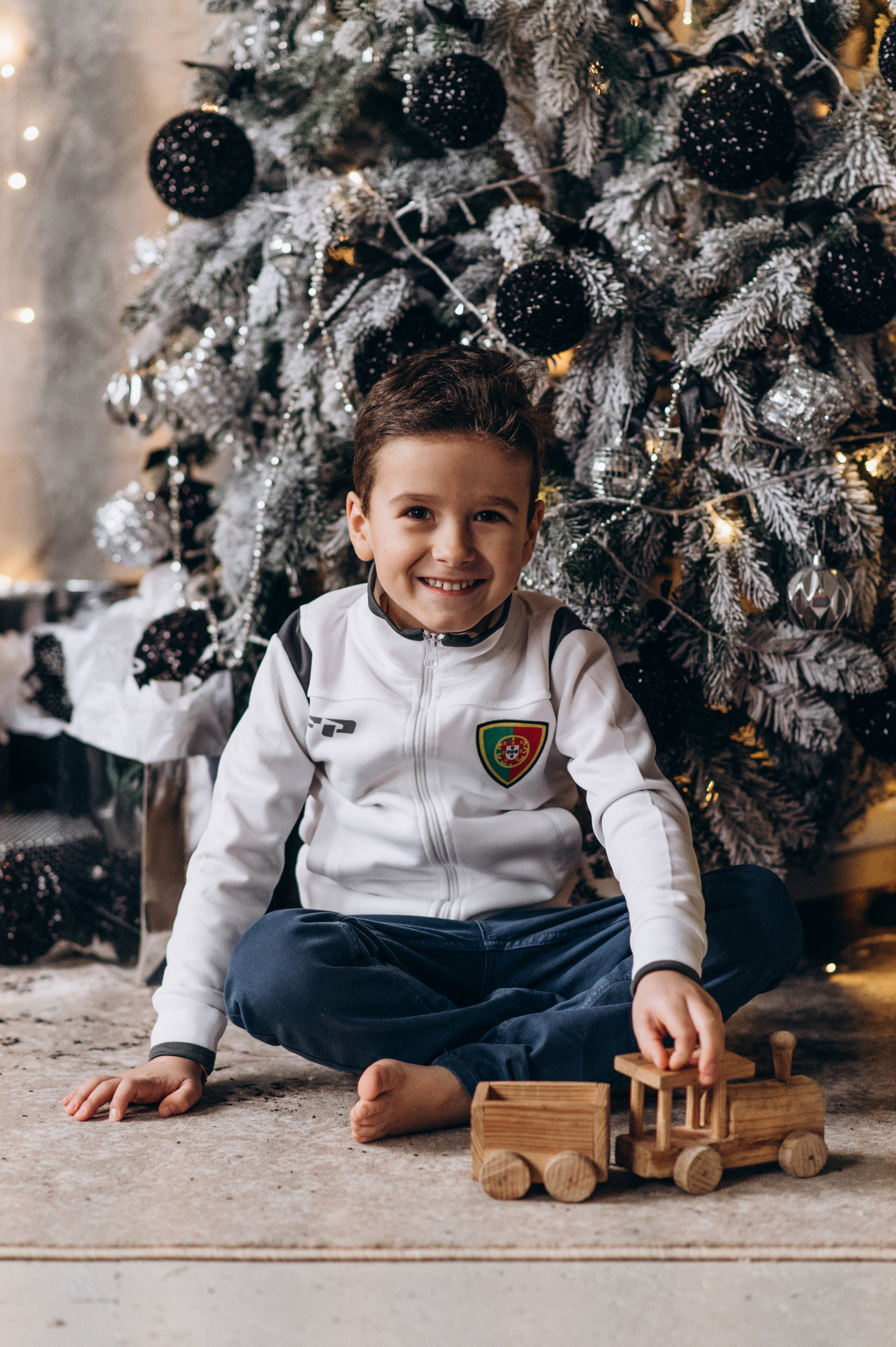 Новорічна сімейна зйомка у студії. Сімейний, дитячий та індивідуальний фотограф в м. Тернопіль, м. Львів