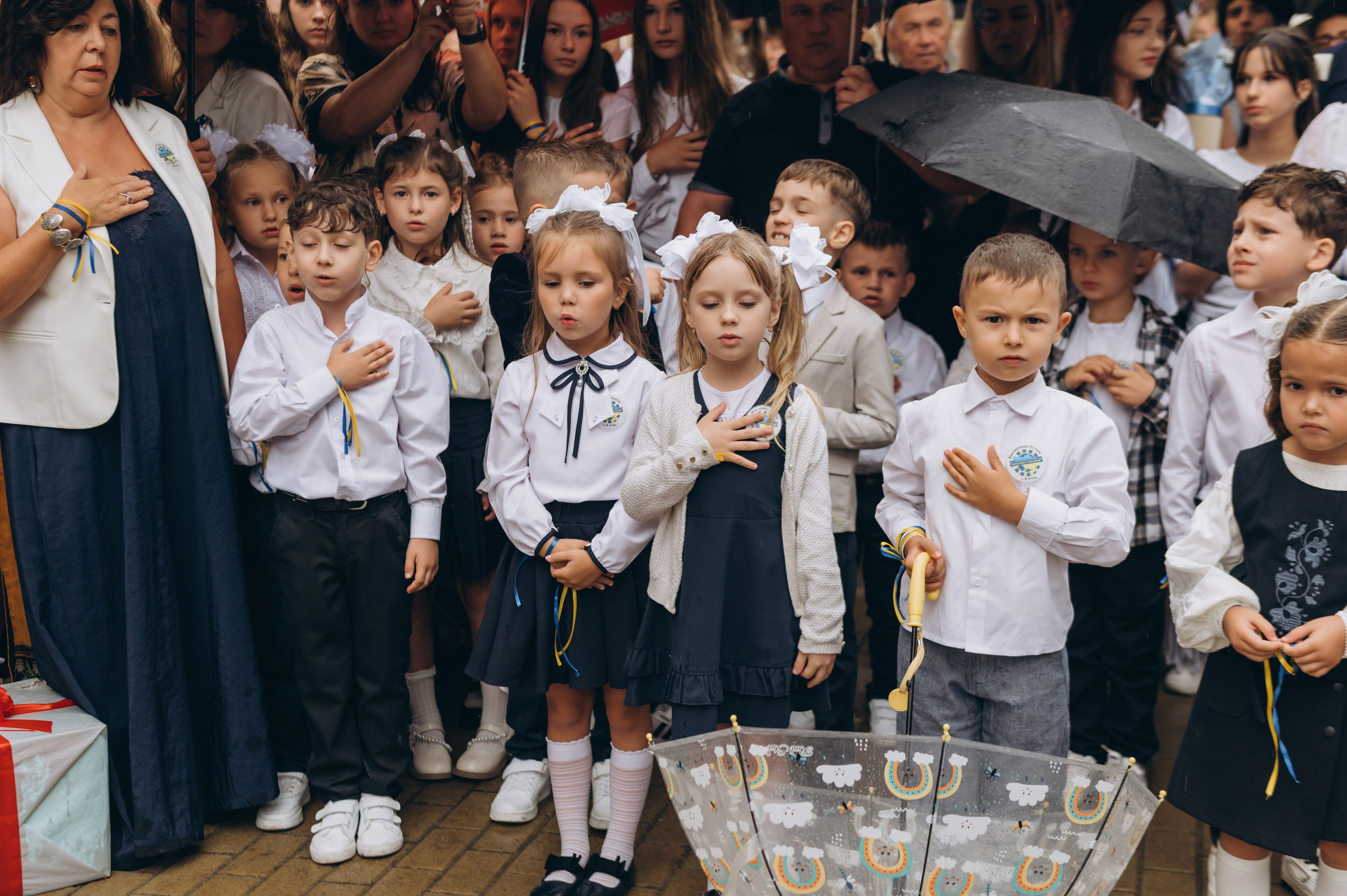 Перший дзвоник у Тернополі, фотосесія першокласників