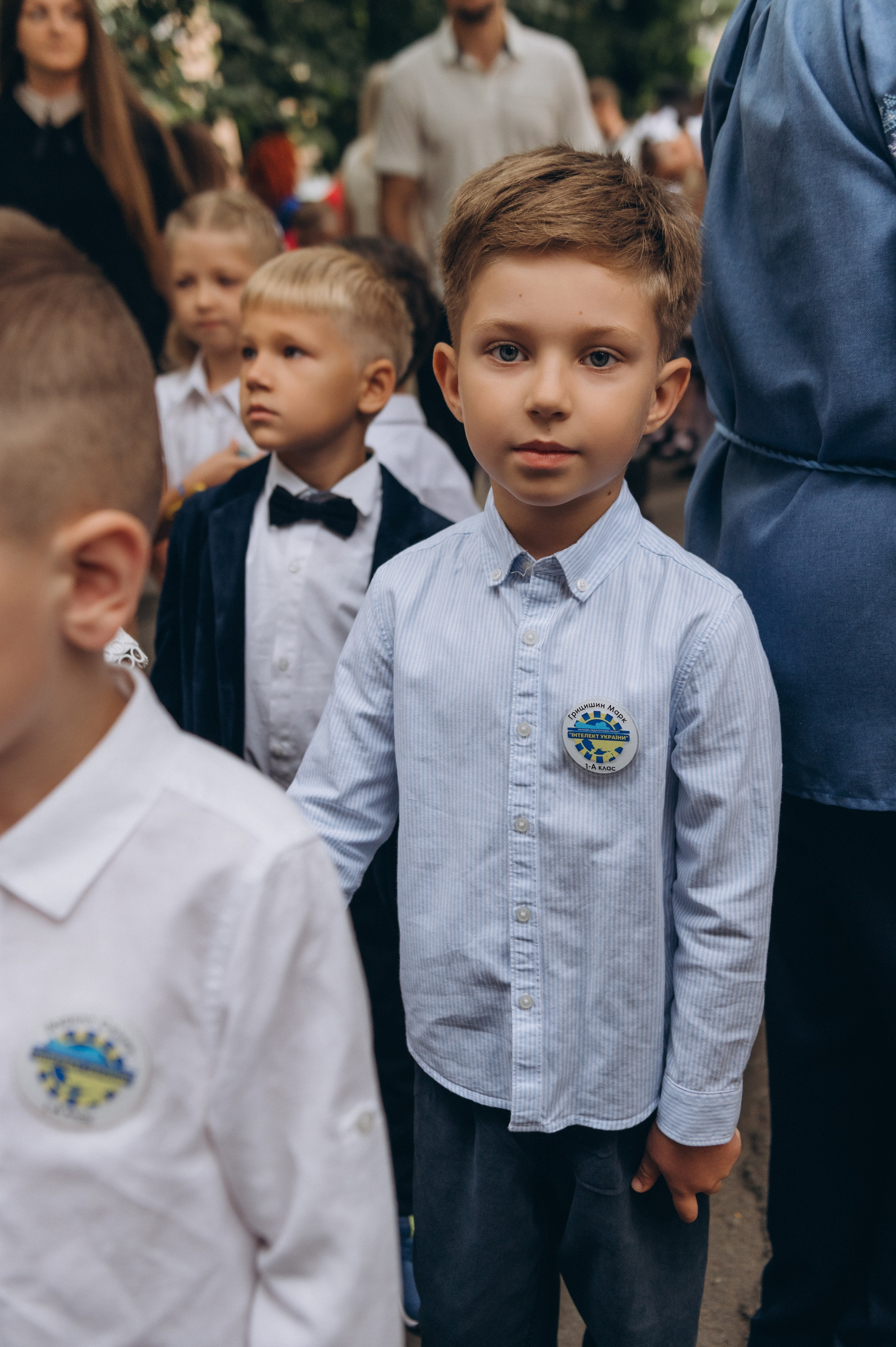 Перший дзвоник у Тернополі, фотосесія першокласників