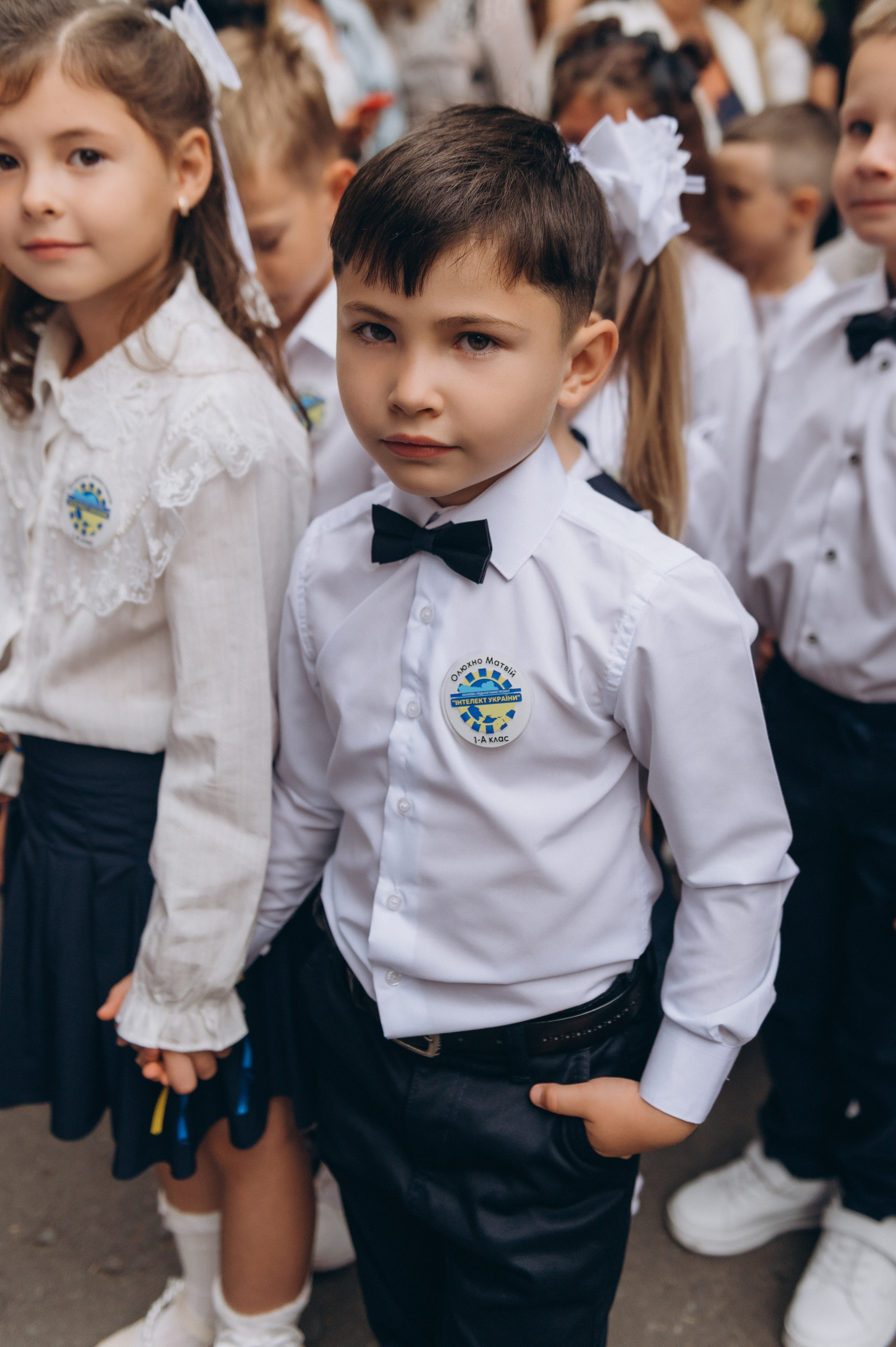 Перший дзвоник у Тернополі, фотосесія першокласників