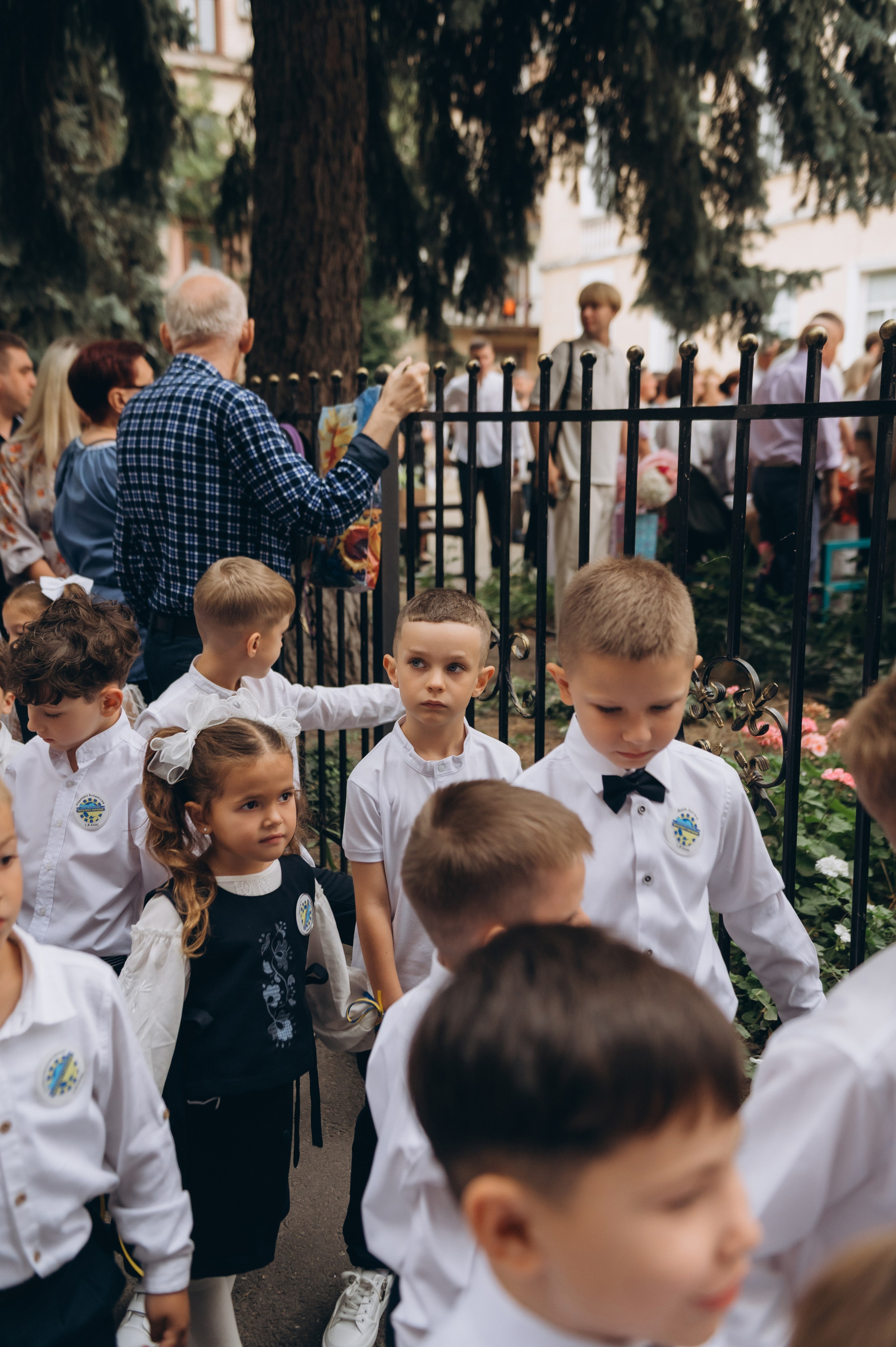 Перший дзвоник у Тернополі, фотосесія першокласників