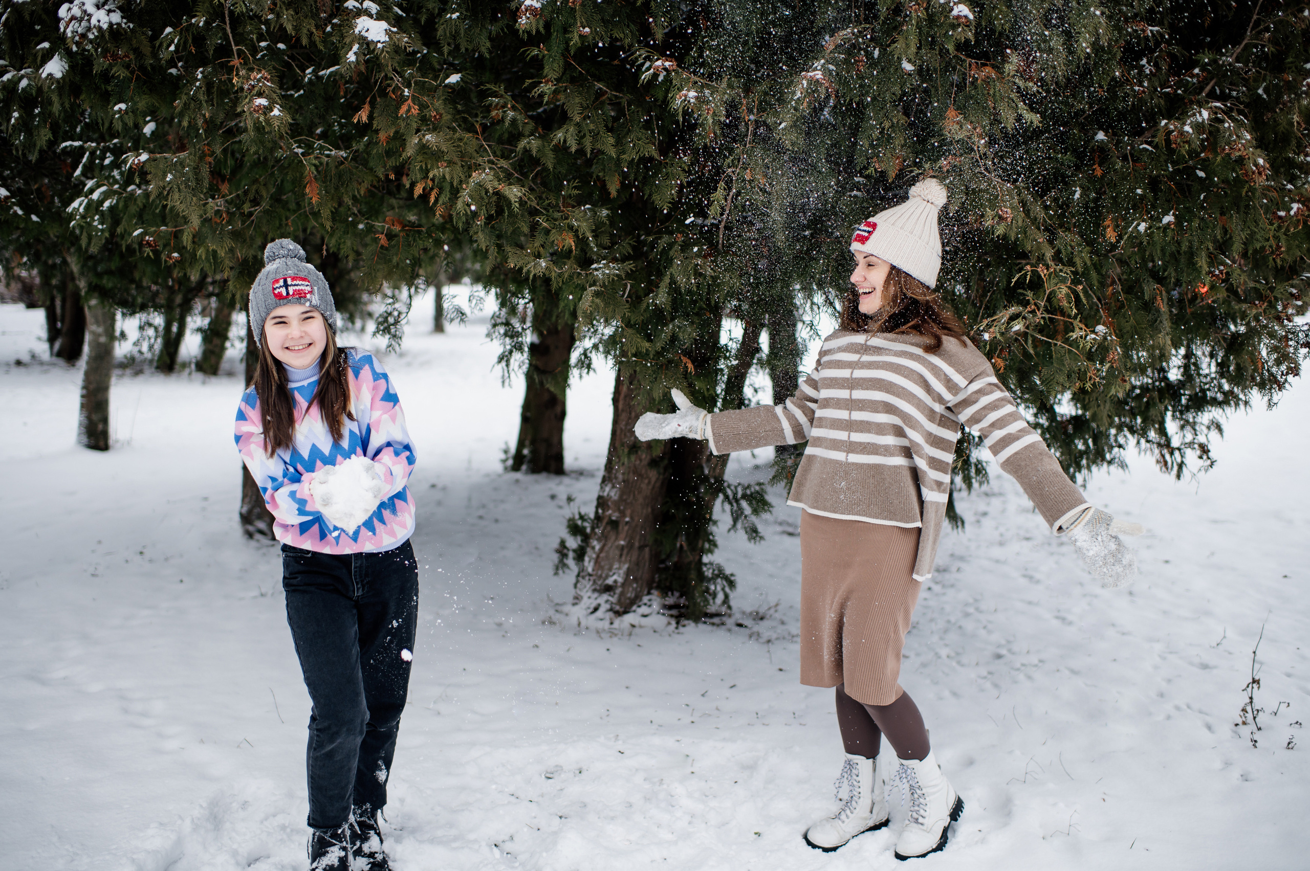 Сімейна зимова фотосесія. Сімейний, дитячий та індивідуальний фотограф в м. Тернопіль, м. Львів