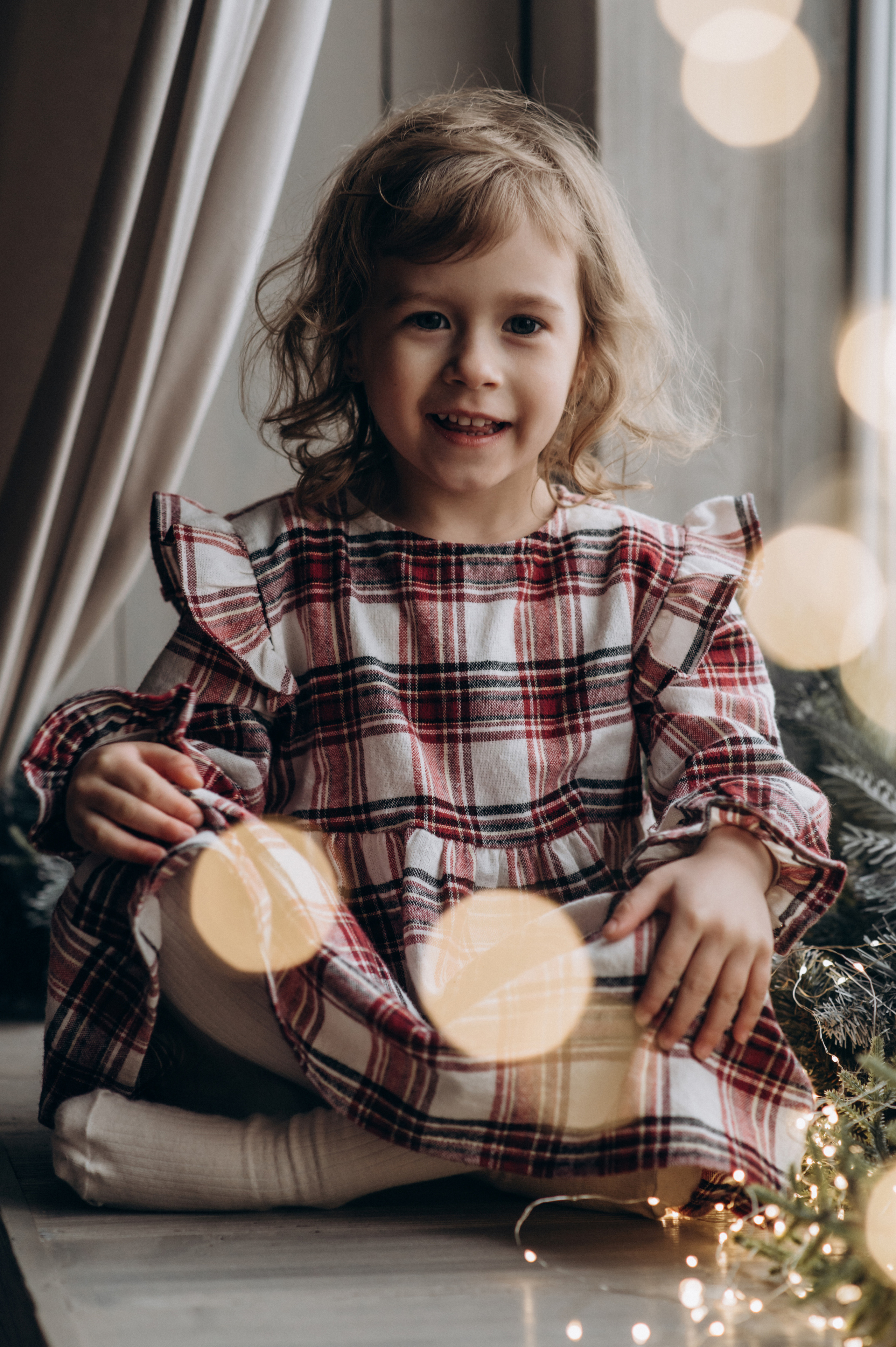 Новорічна сімейна зйомка у студії. Сімейний, дитячий та індивідуальний фотограф в м. Тернопіль, м. Львів