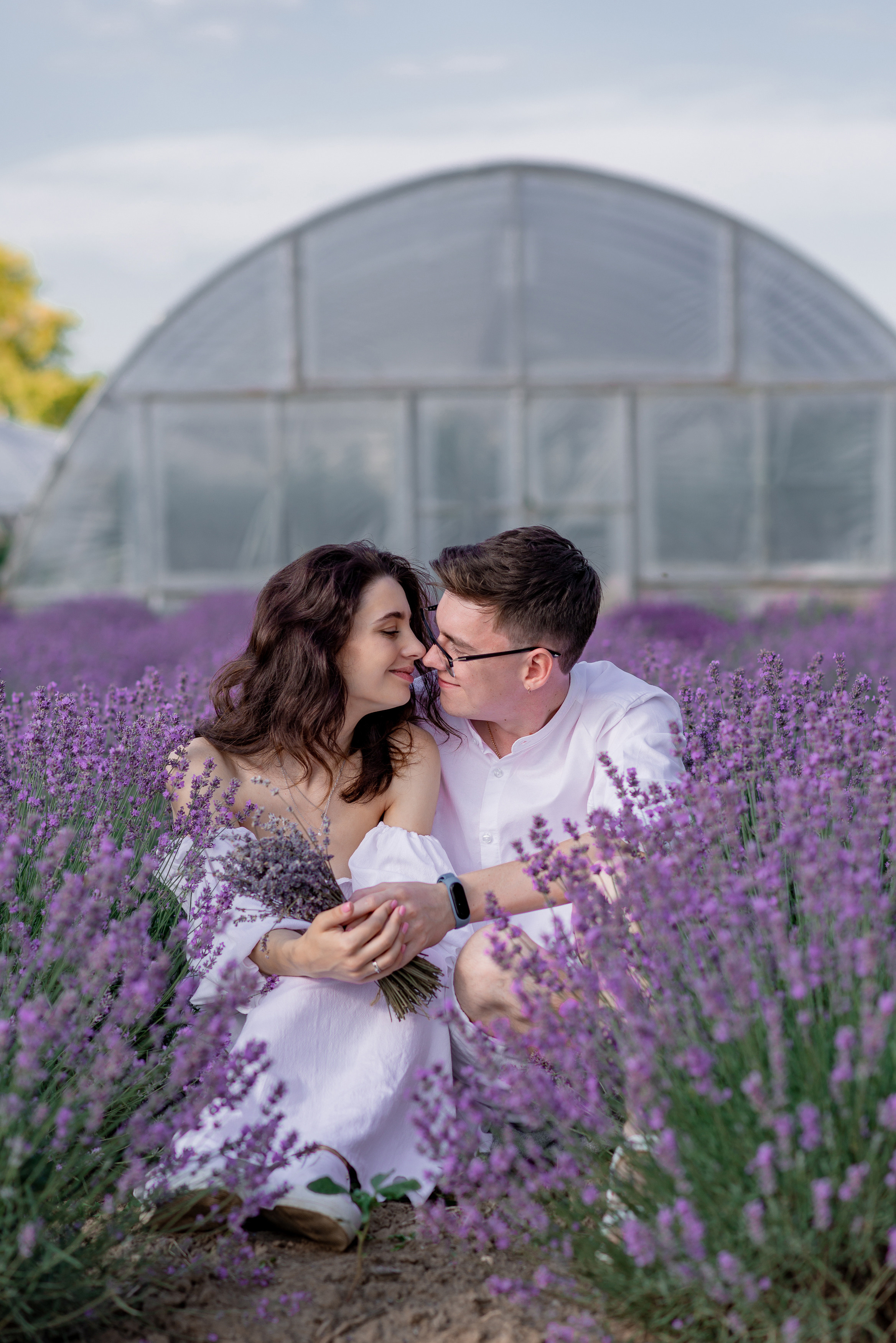 Сімейна фотосесія в лаванді. Андрій та Анастасія. Сімейний, дитячий та індивідуальний фотограф в м. Тернопіль, м. Львів