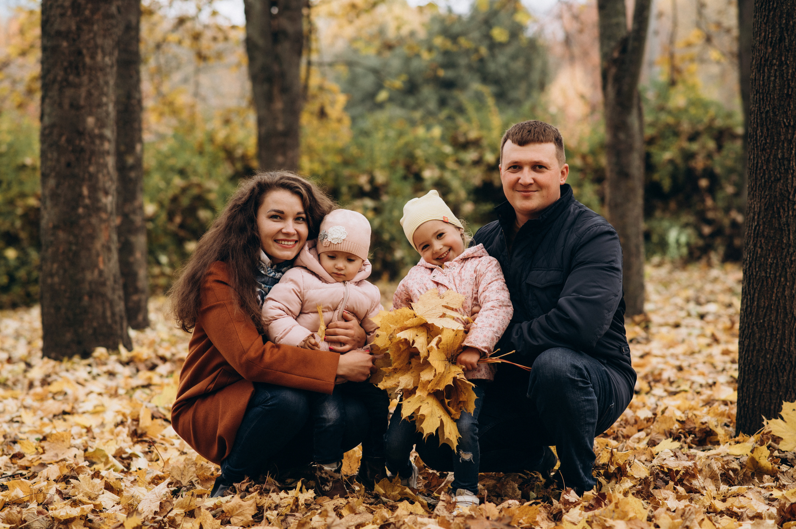 Осіння сімейна фотосесія. Сімейний, дитячий та індивідуальний фотограф в м. Тернопіль, м. Львів