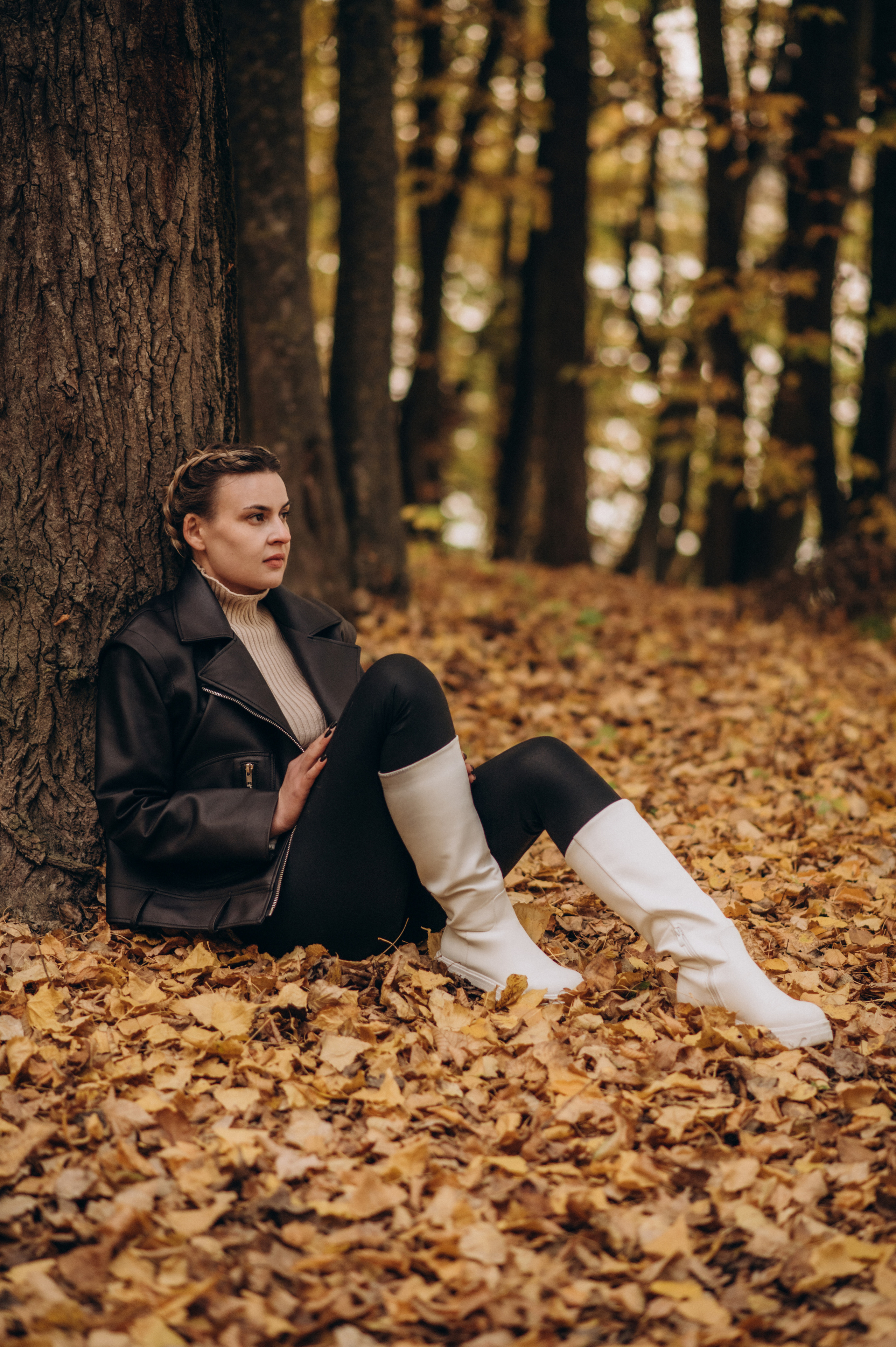 Фотосесія в осінньому місті. Сімейний, дитячий та індивідуальний фотограф в м. Тернопіль, м. Львів