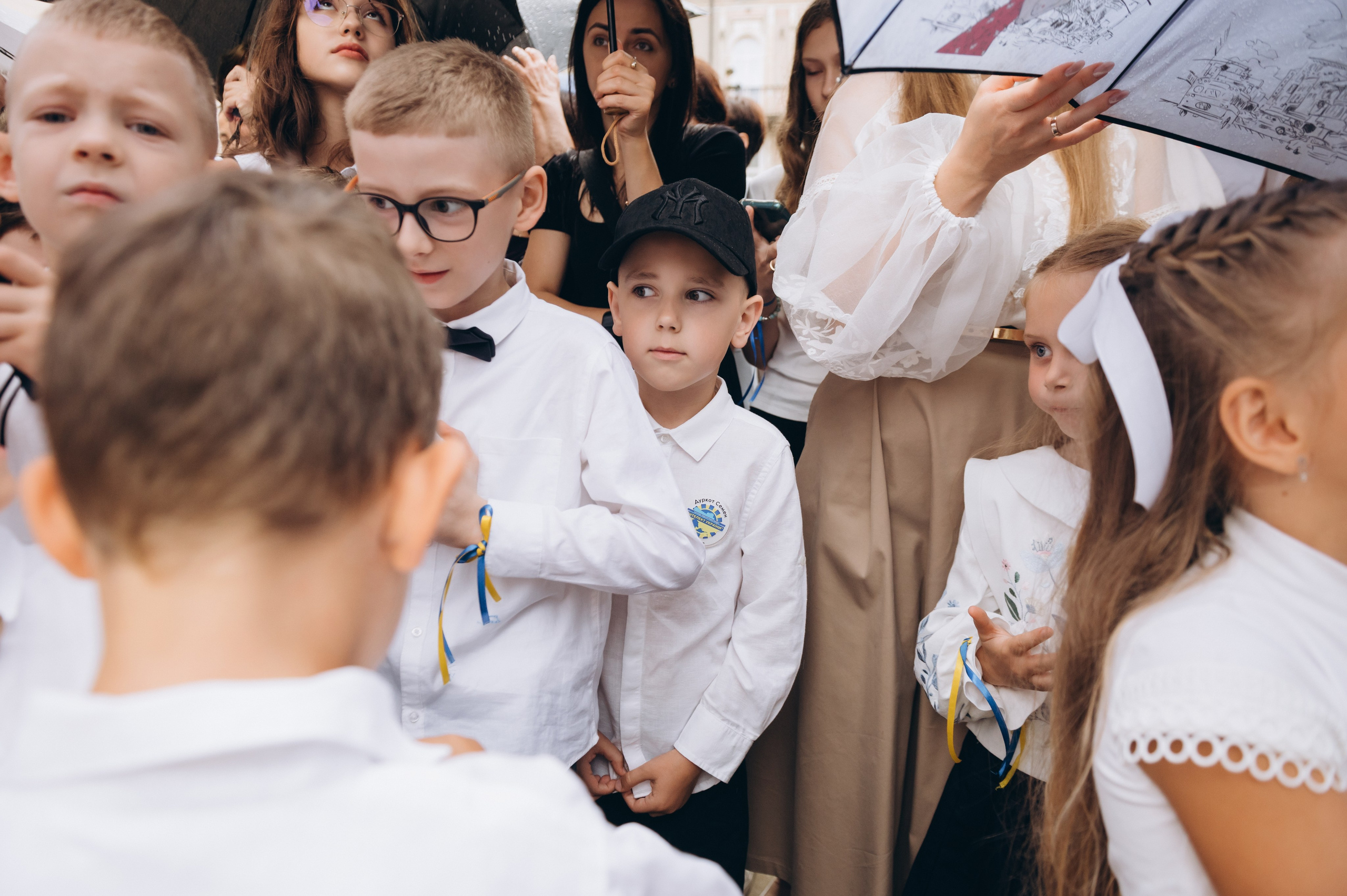 Перший дзвоник у Тернополі, фотосесія першокласників