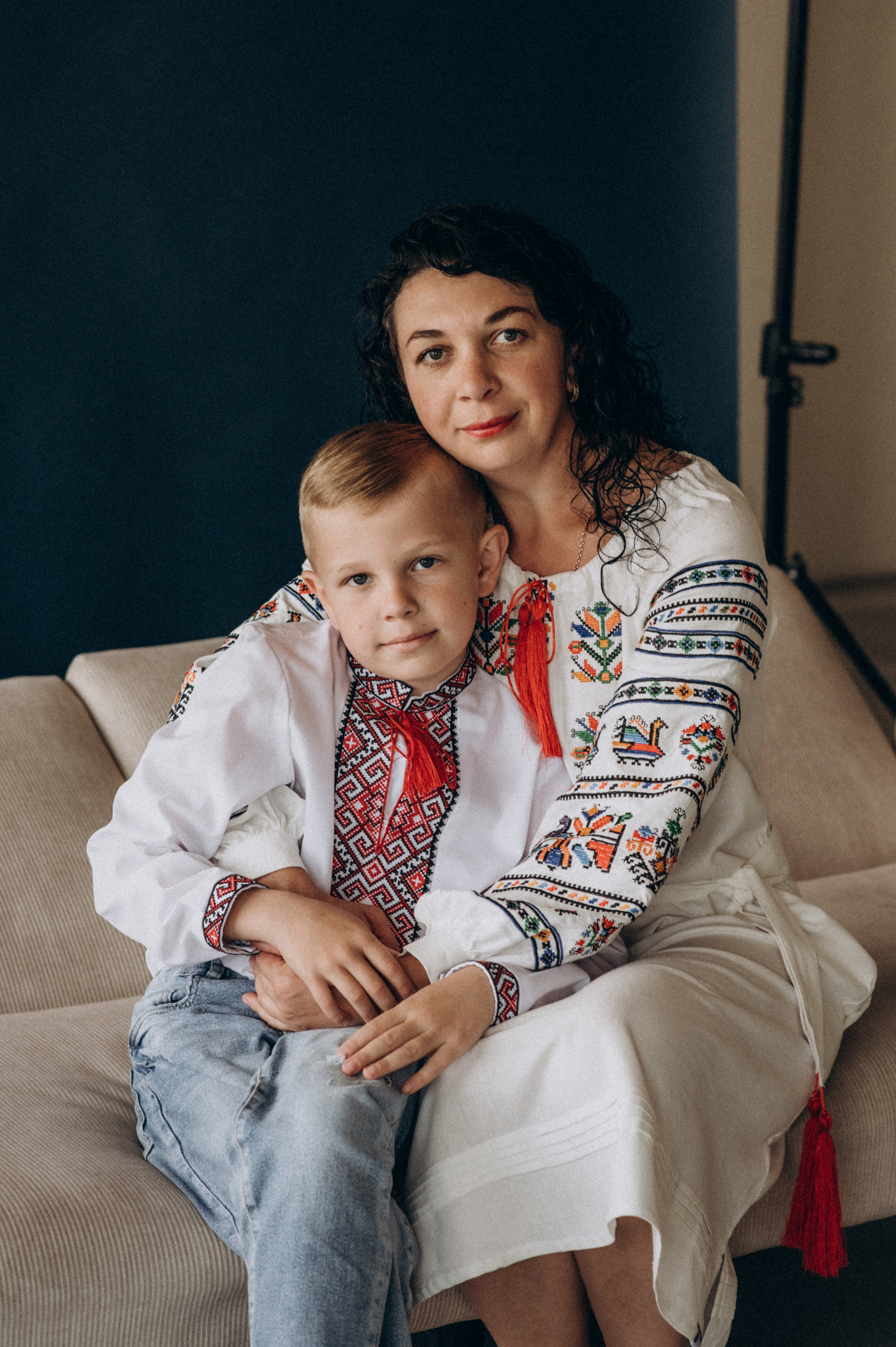 Сімейна зйомка у студії. Сімейний, дитячий та індивідуальний фотограф в м. Тернопіль, м. Львів