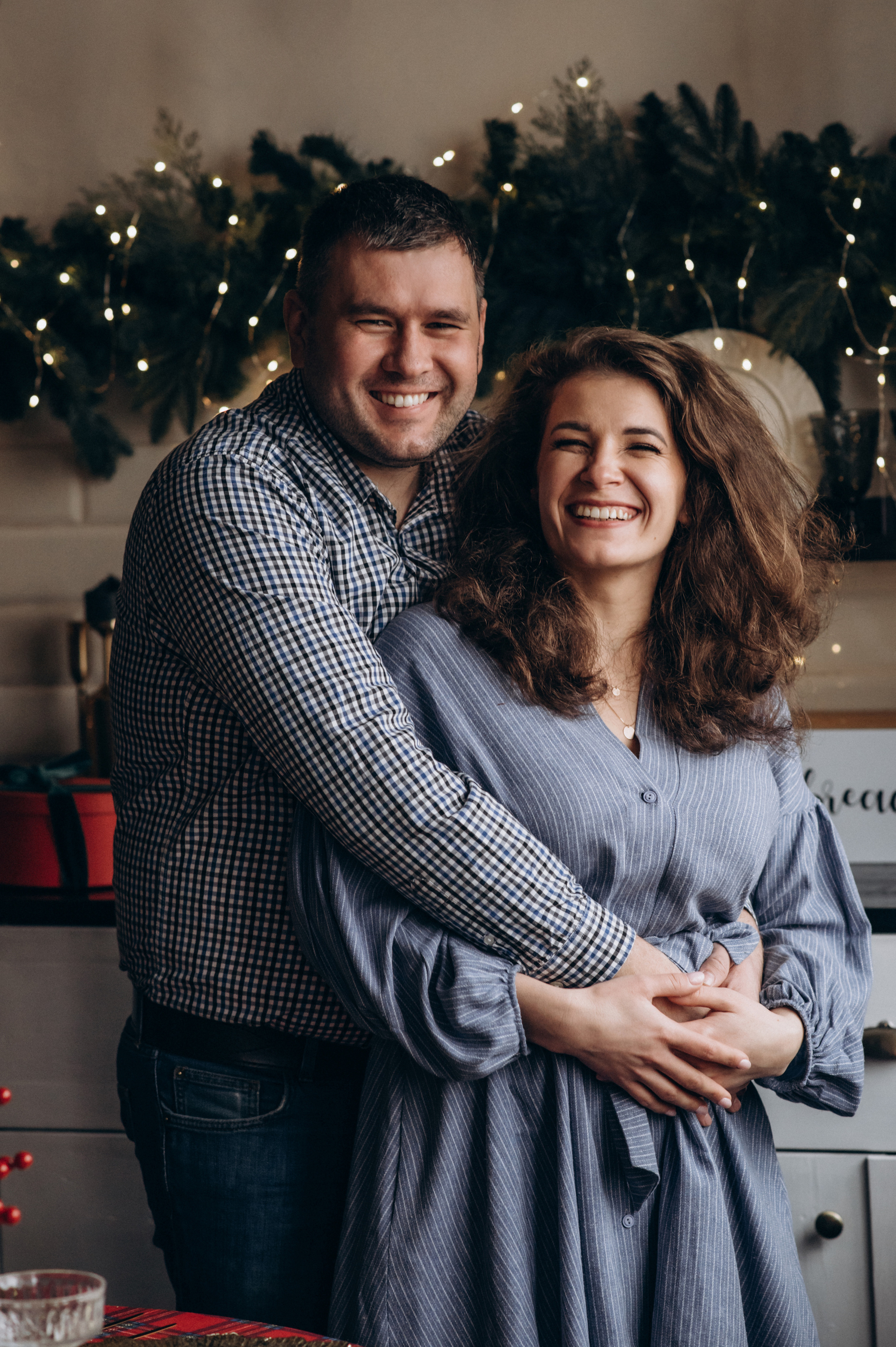 Новорічна сімейна зйомка у студії. Сімейний, дитячий та індивідуальний фотограф в м. Тернопіль, м. Львів