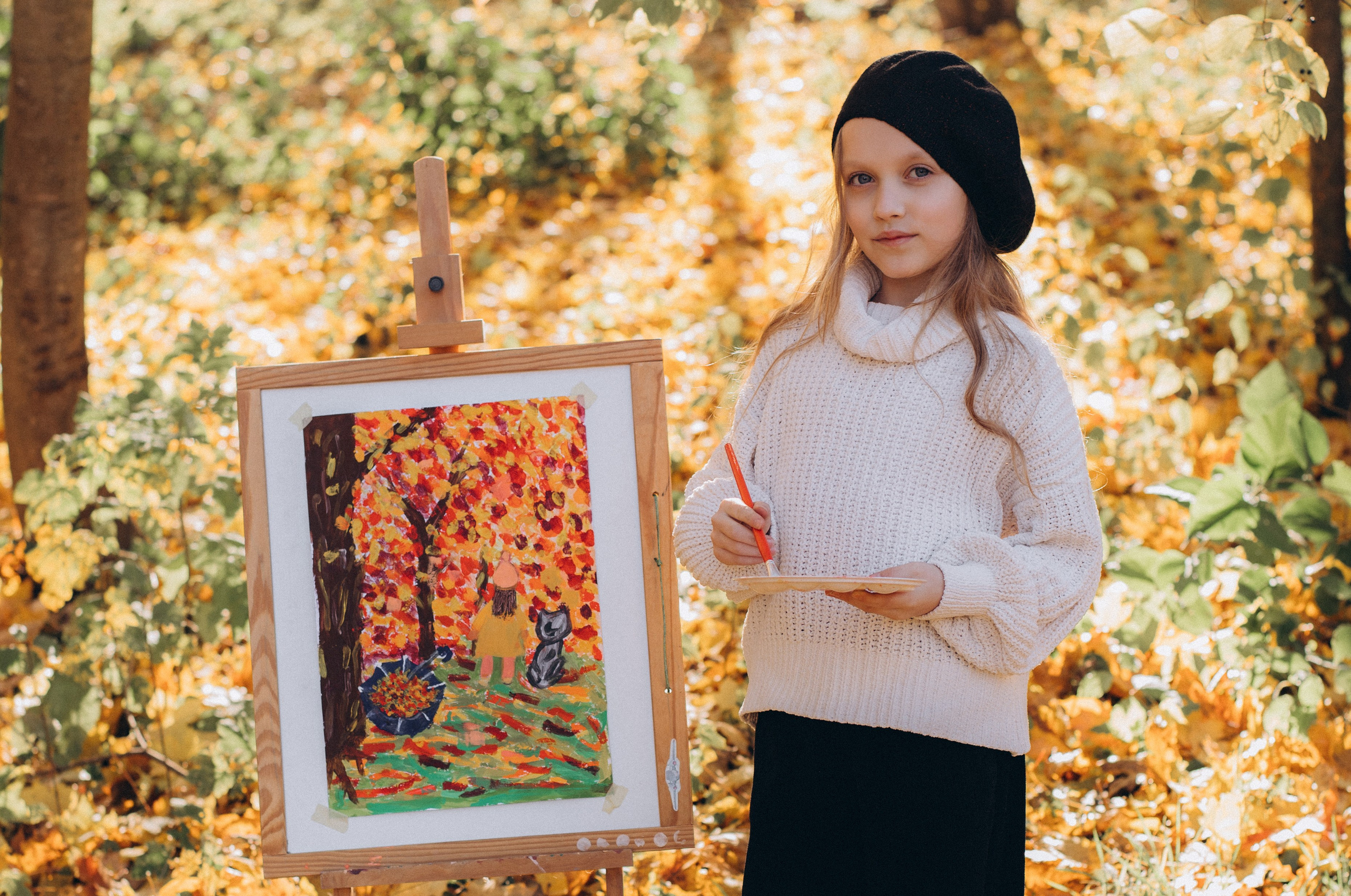 Осіння фотосесія 4 класу на віньєтки, випускні фотоальбоми Тернопіль, фотосесія випускників Тернопіль, шкільний випускний альбом Тернопіль. Сімейний, дитячий та індивідуальний фотограф в м. Тернопіль, м. Львів
