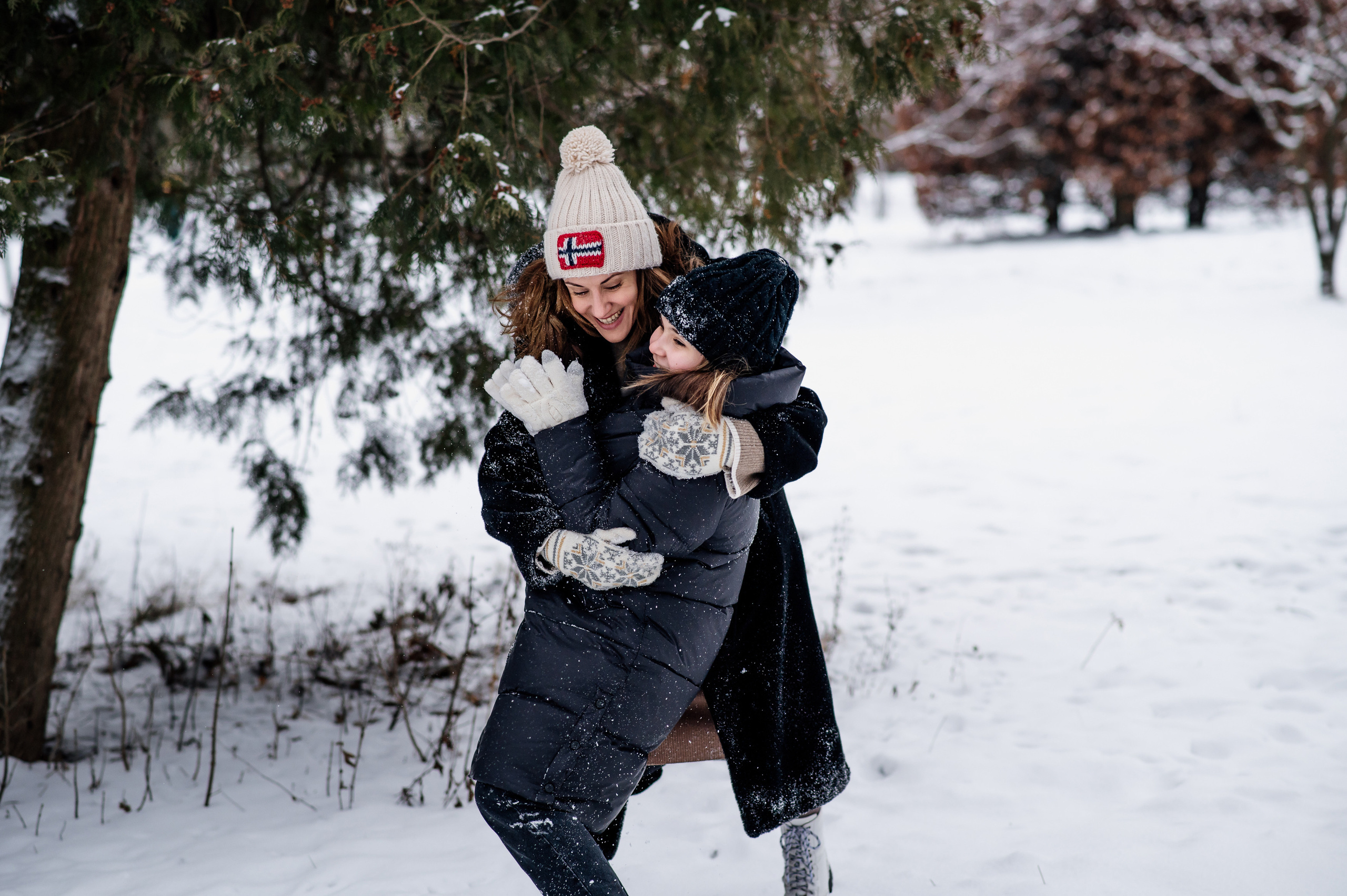 Сімейна зимова фотосесія. Сімейний, дитячий та індивідуальний фотограф в м. Тернопіль, м. Львів