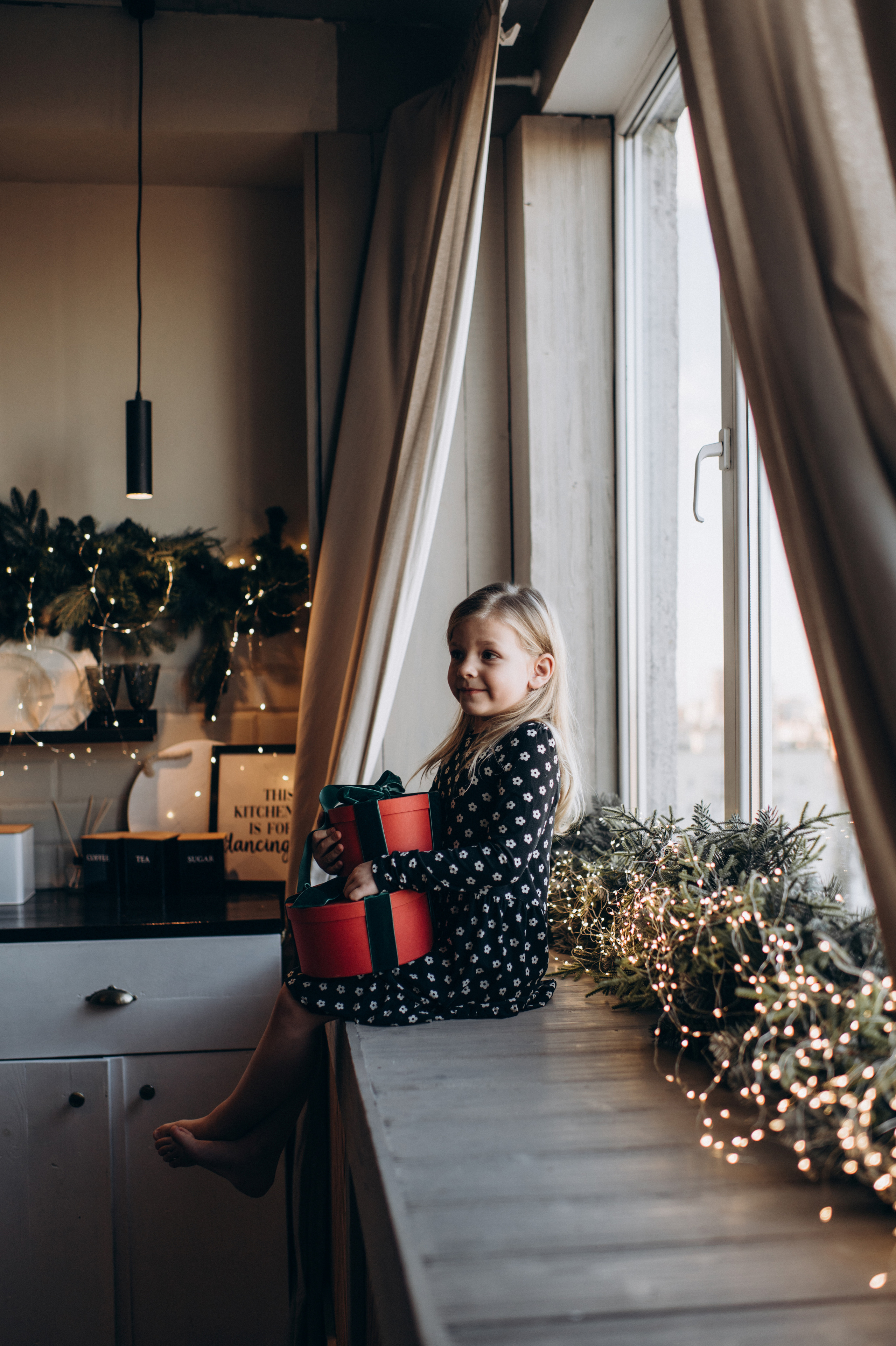 Новорічна фотосесія у студії. Сімейний, дитячий та індивідуальний фотограф в м. Тернопіль, м. Львів