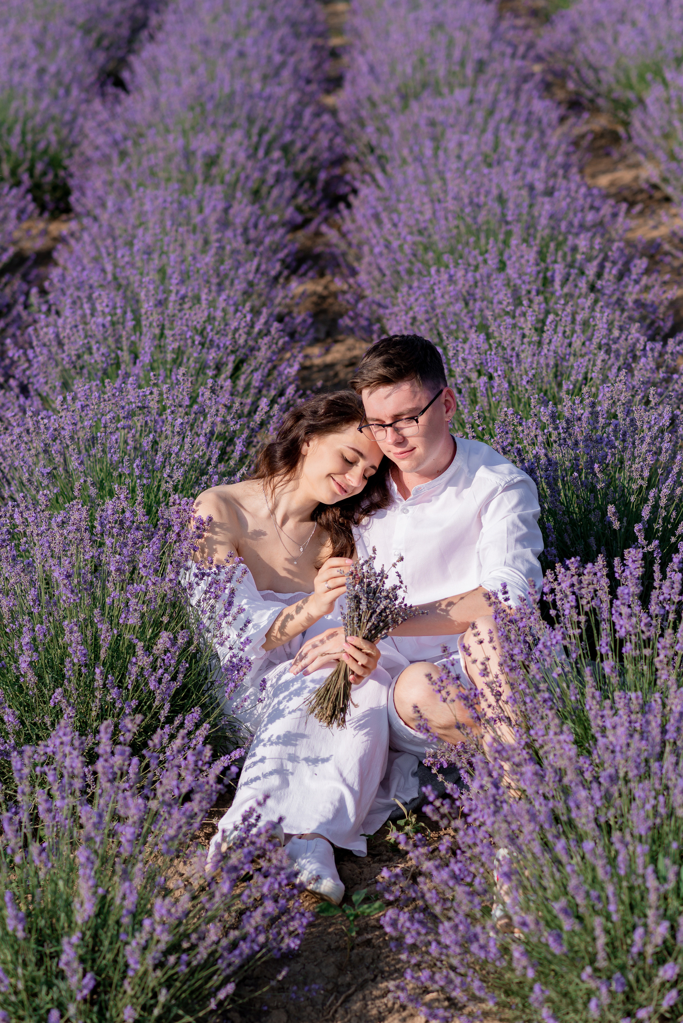 Сімейна фотосесія в лаванді. Андрій та Анастасія. Сімейний, дитячий та індивідуальний фотограф в м. Тернопіль, м. Львів