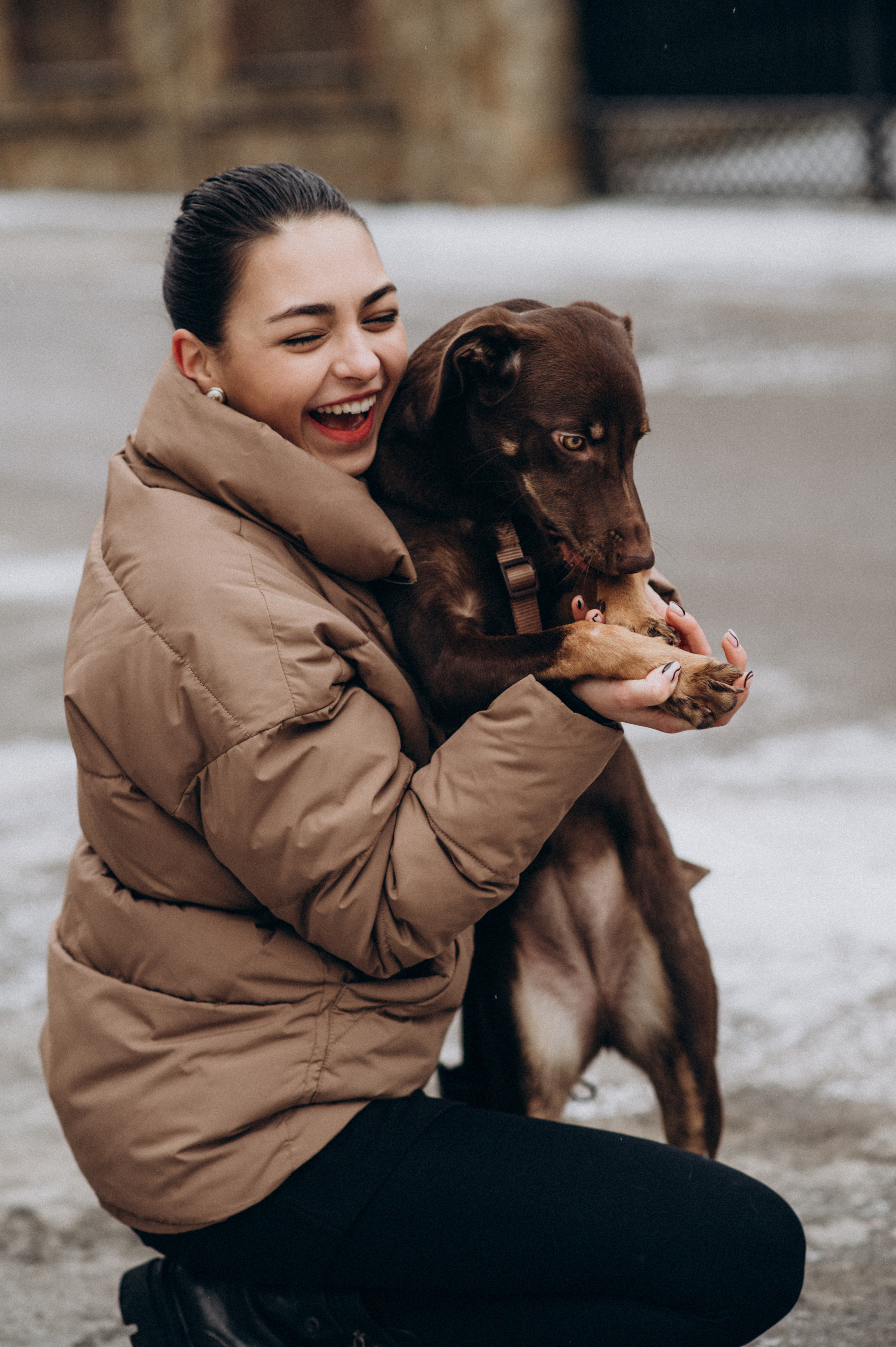 Зйомка з домашнім улюбленцем. Сімейний, дитячий та індивідуальний фотограф в м. Тернопіль, м. Львів