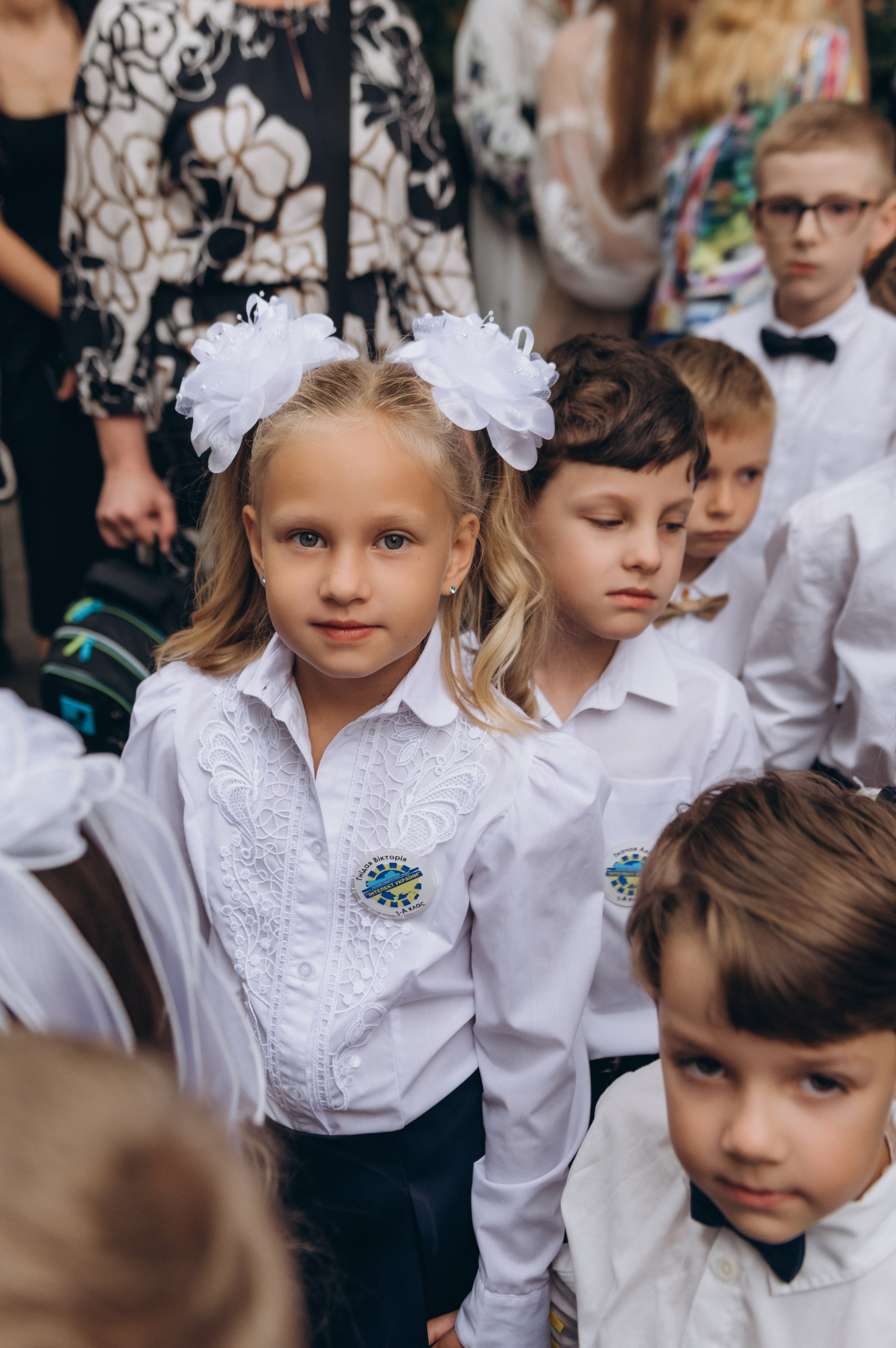 Перший дзвоник у Тернополі, фотосесія першокласників