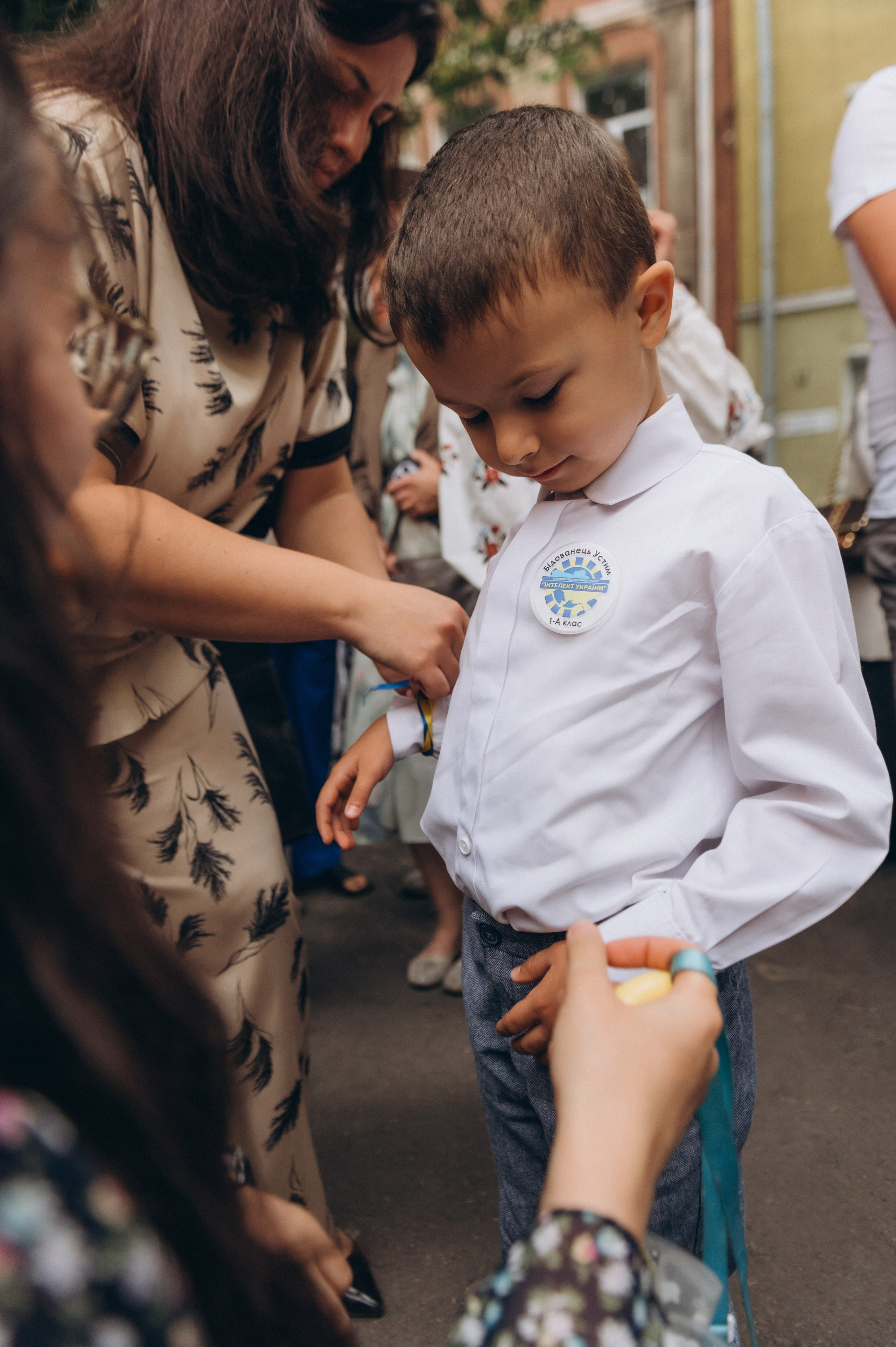 Перший дзвоник у Тернополі, фотосесія першокласників