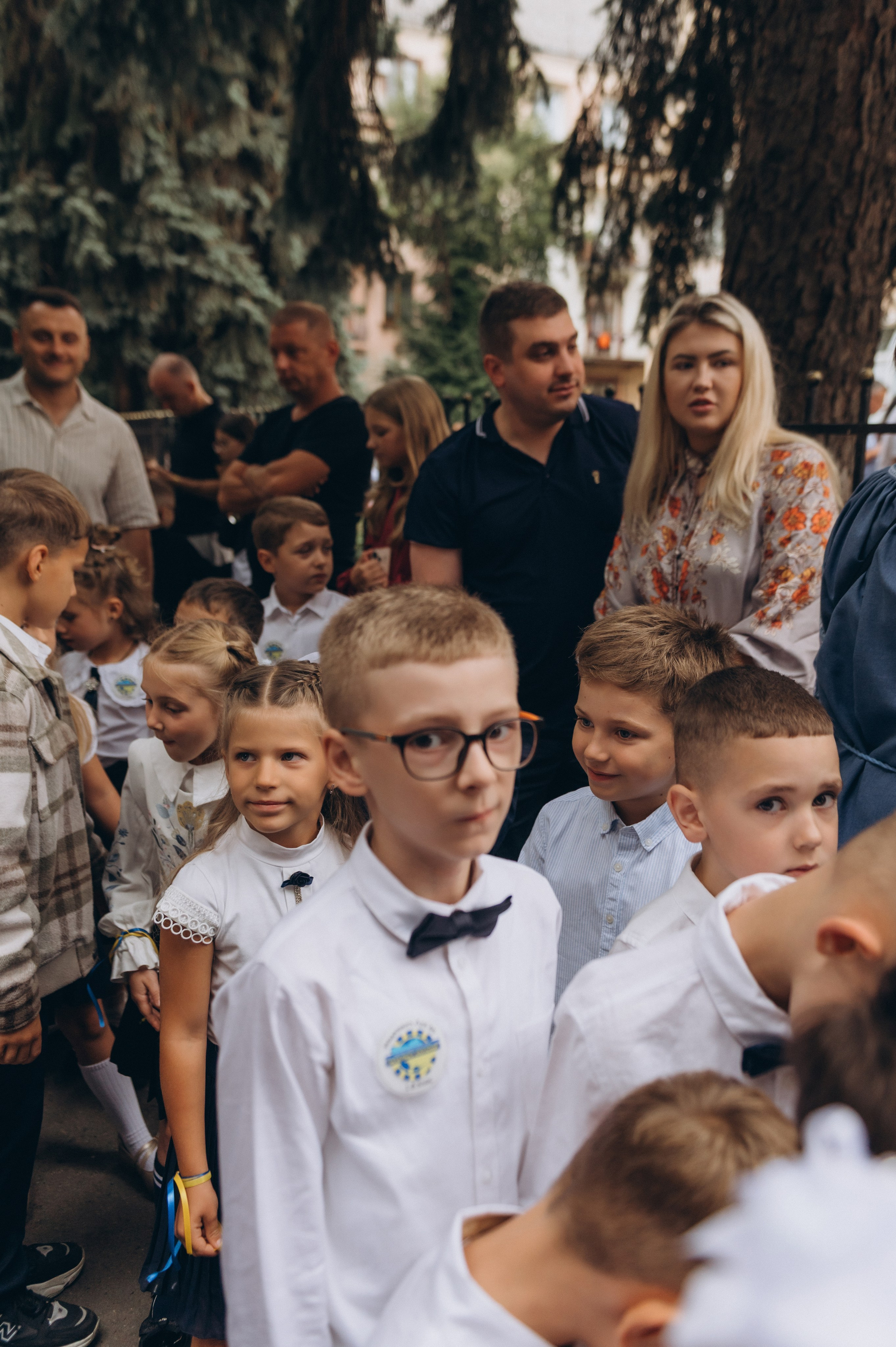 Перший дзвоник у Тернополі, фотосесія першокласників