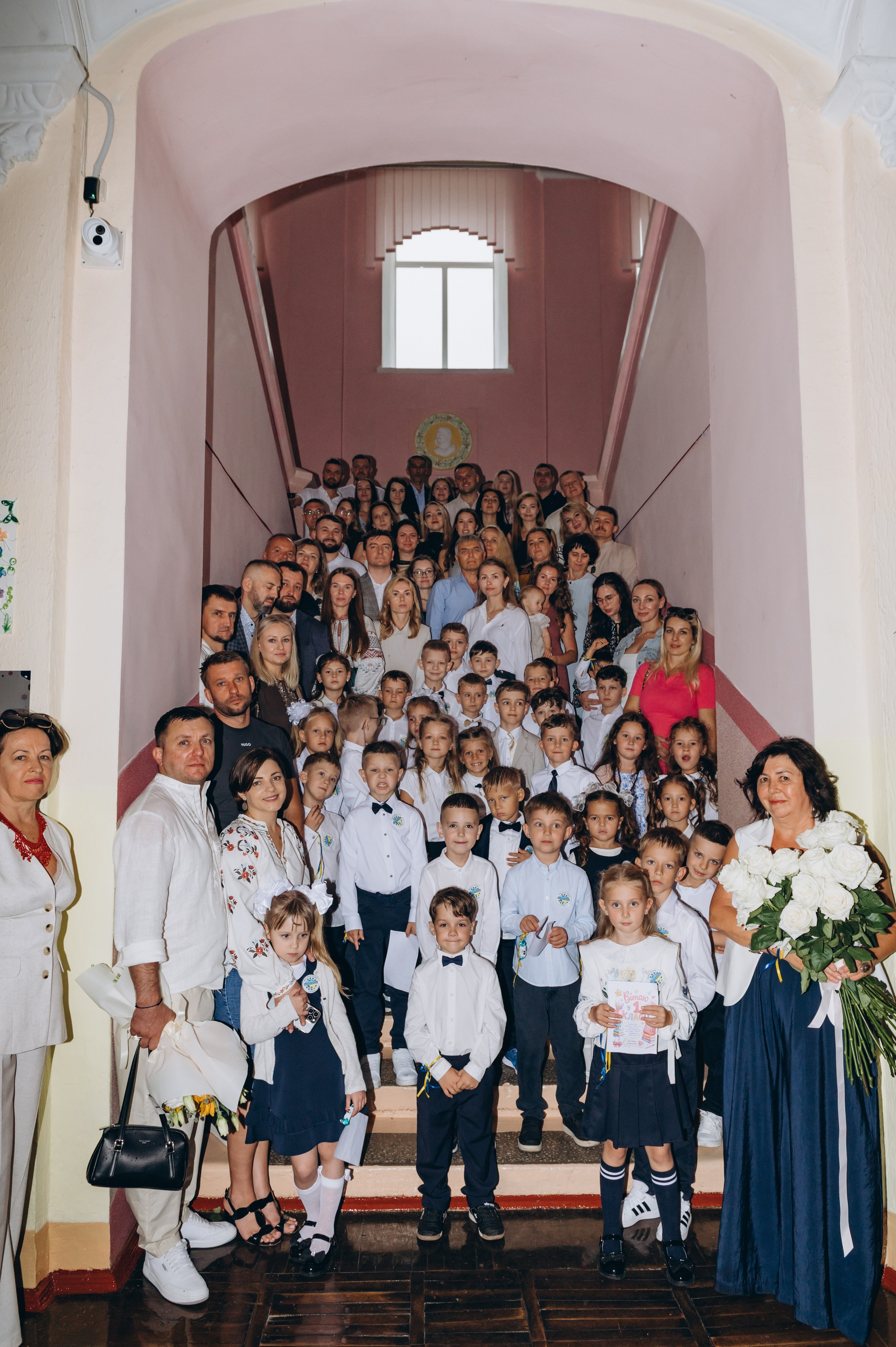 Перший дзвоник у Тернополі, фотосесія першокласників