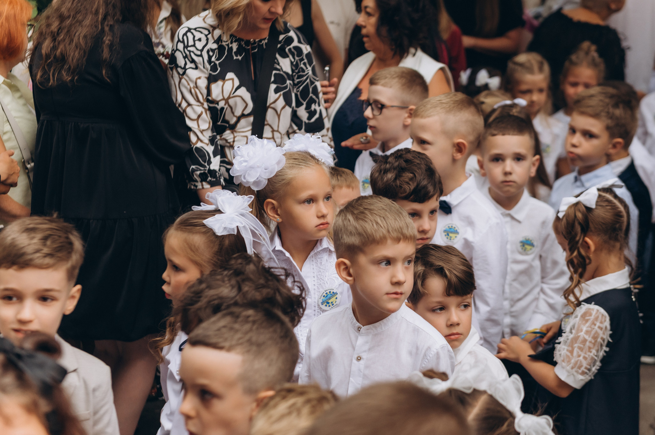 Перший дзвоник у Тернополі, фотосесія першокласників