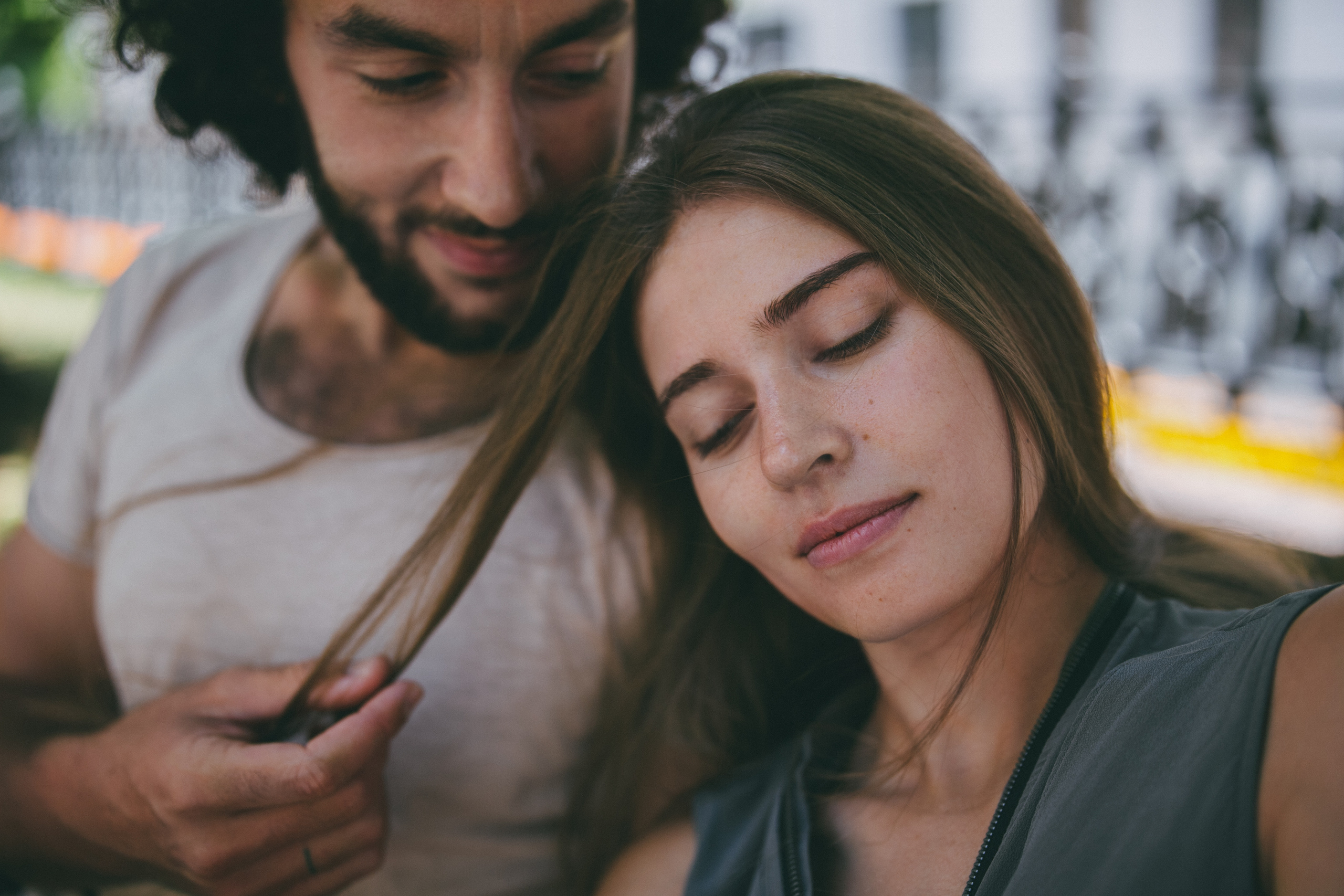 Train walk. AnnVish photographer