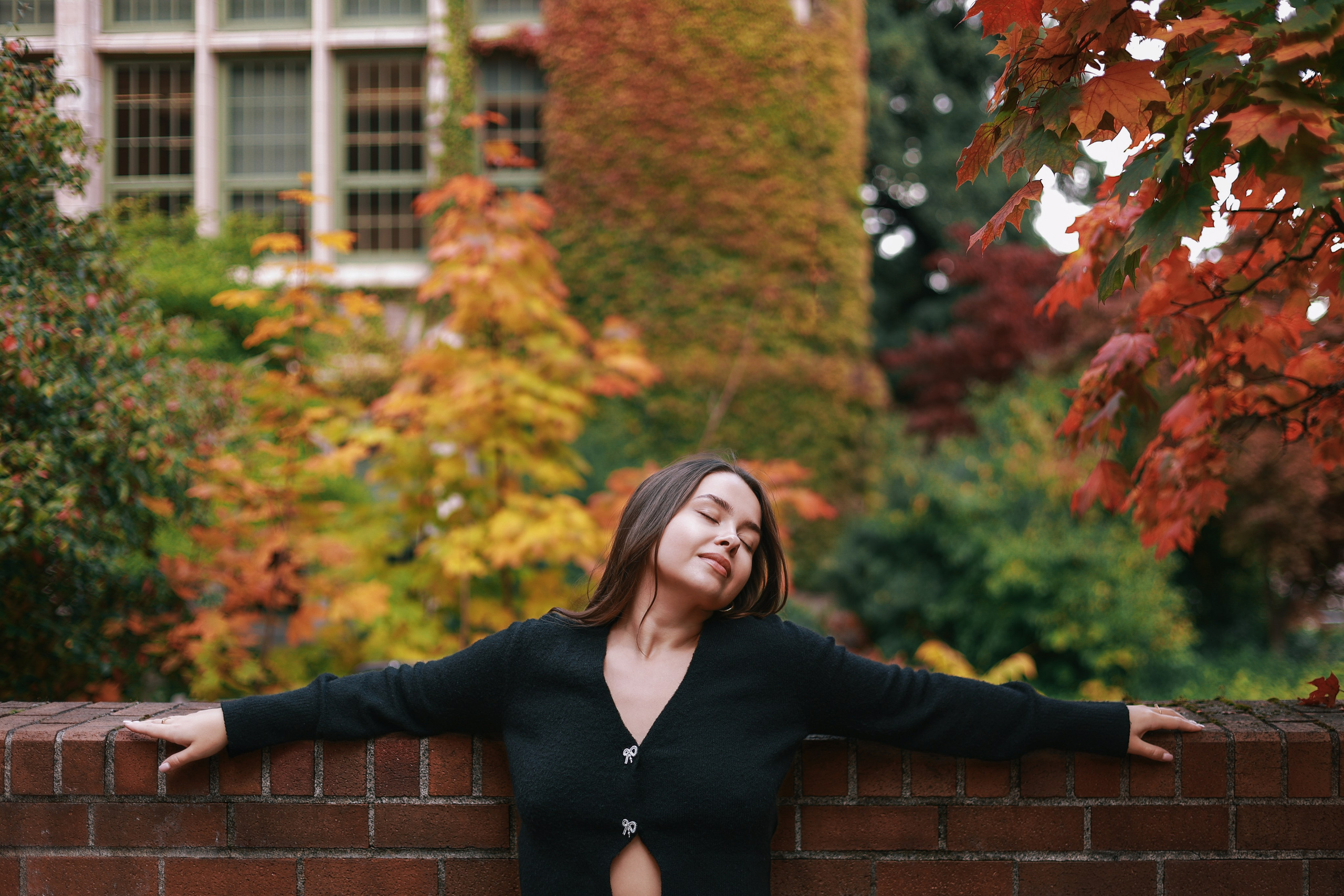 Washington University walk. AnnVish photographer