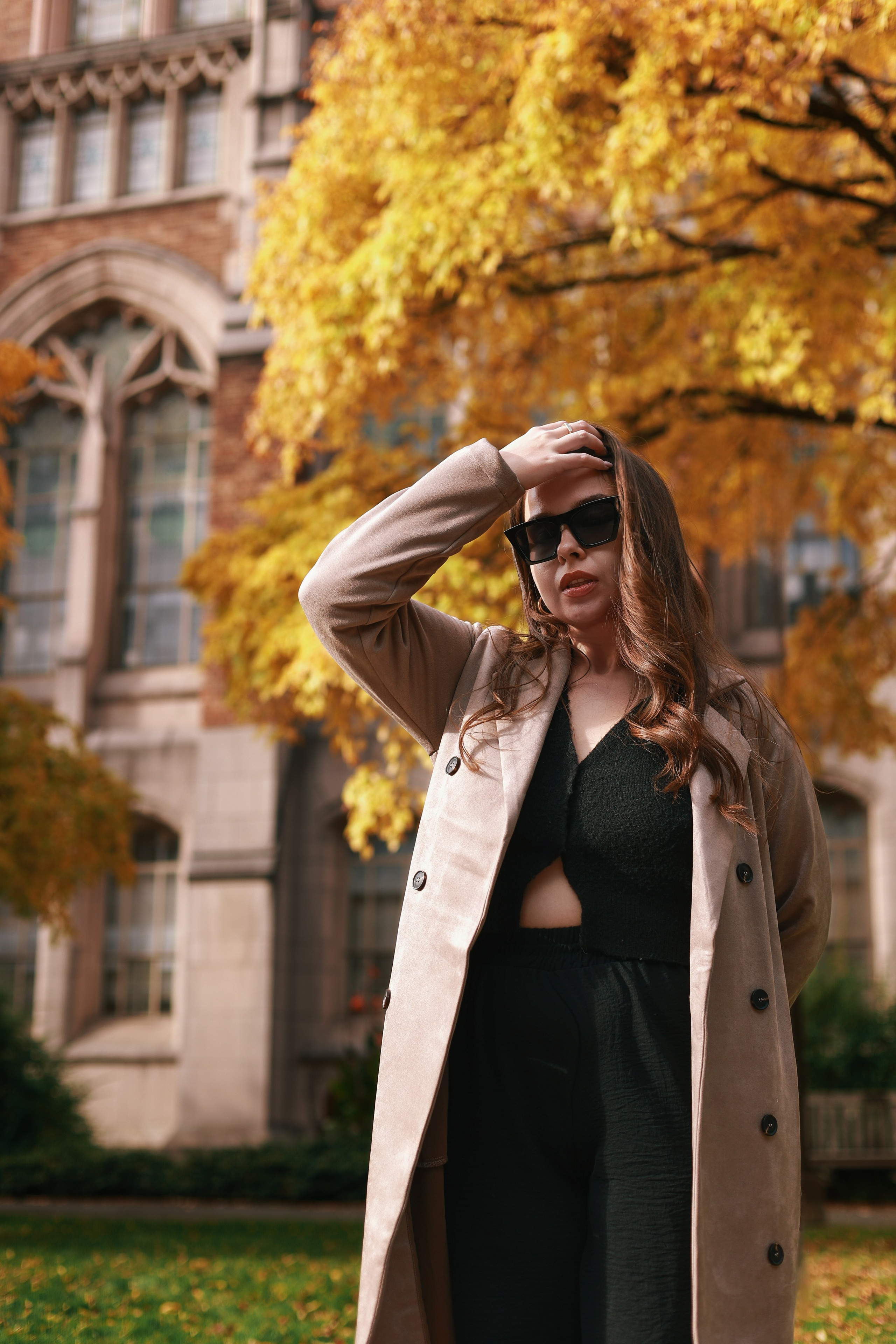 Washington University walk. AnnVish photographer