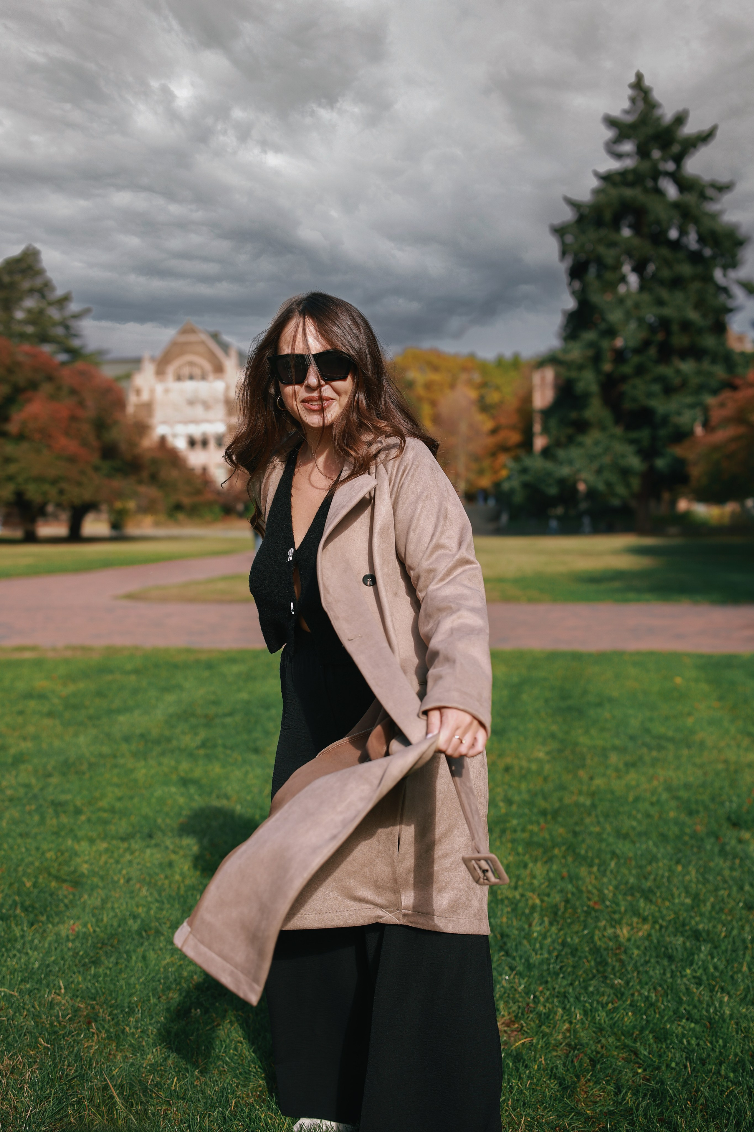 Washington University walk. AnnVish photographer