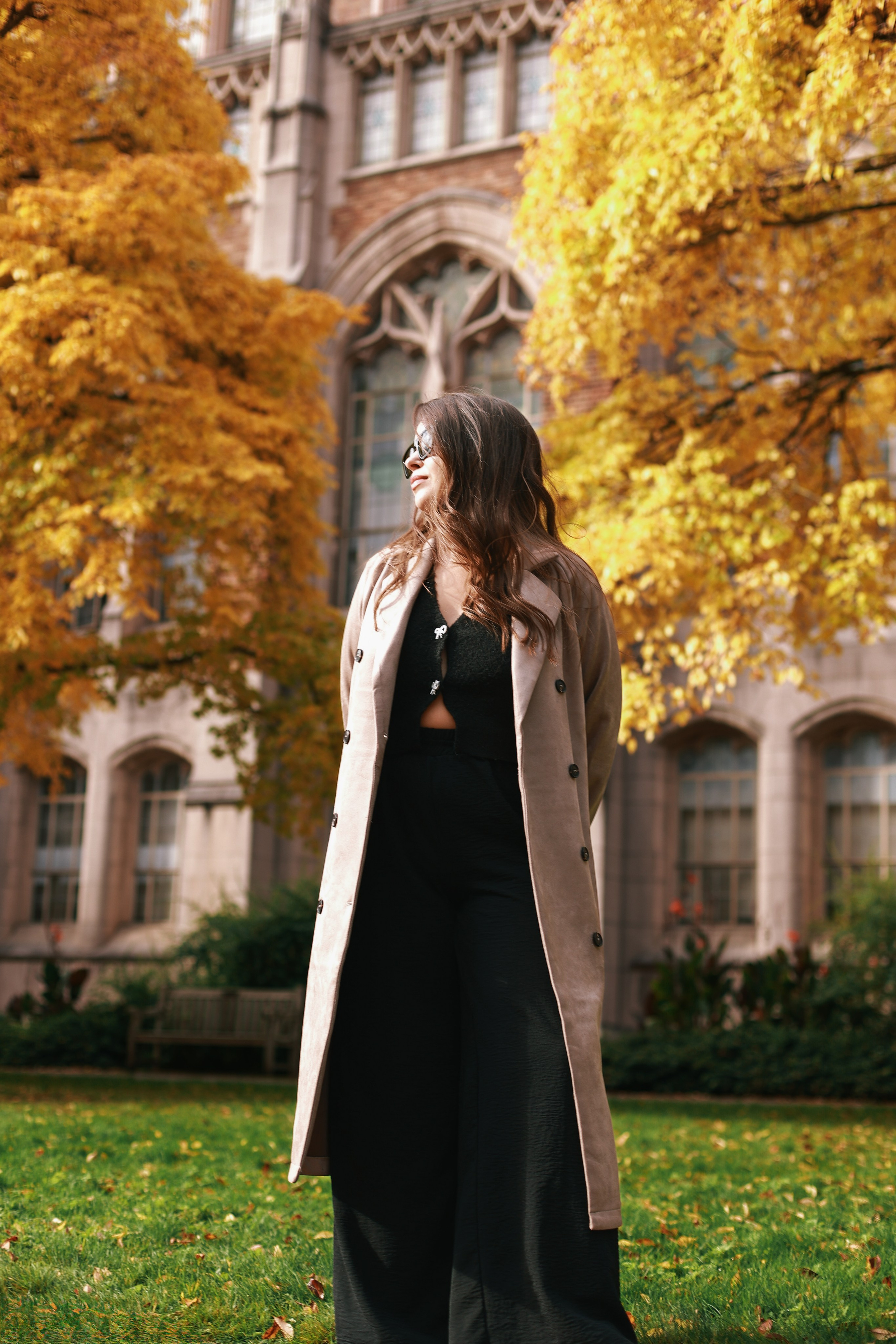 Washington University walk. AnnVish photographer