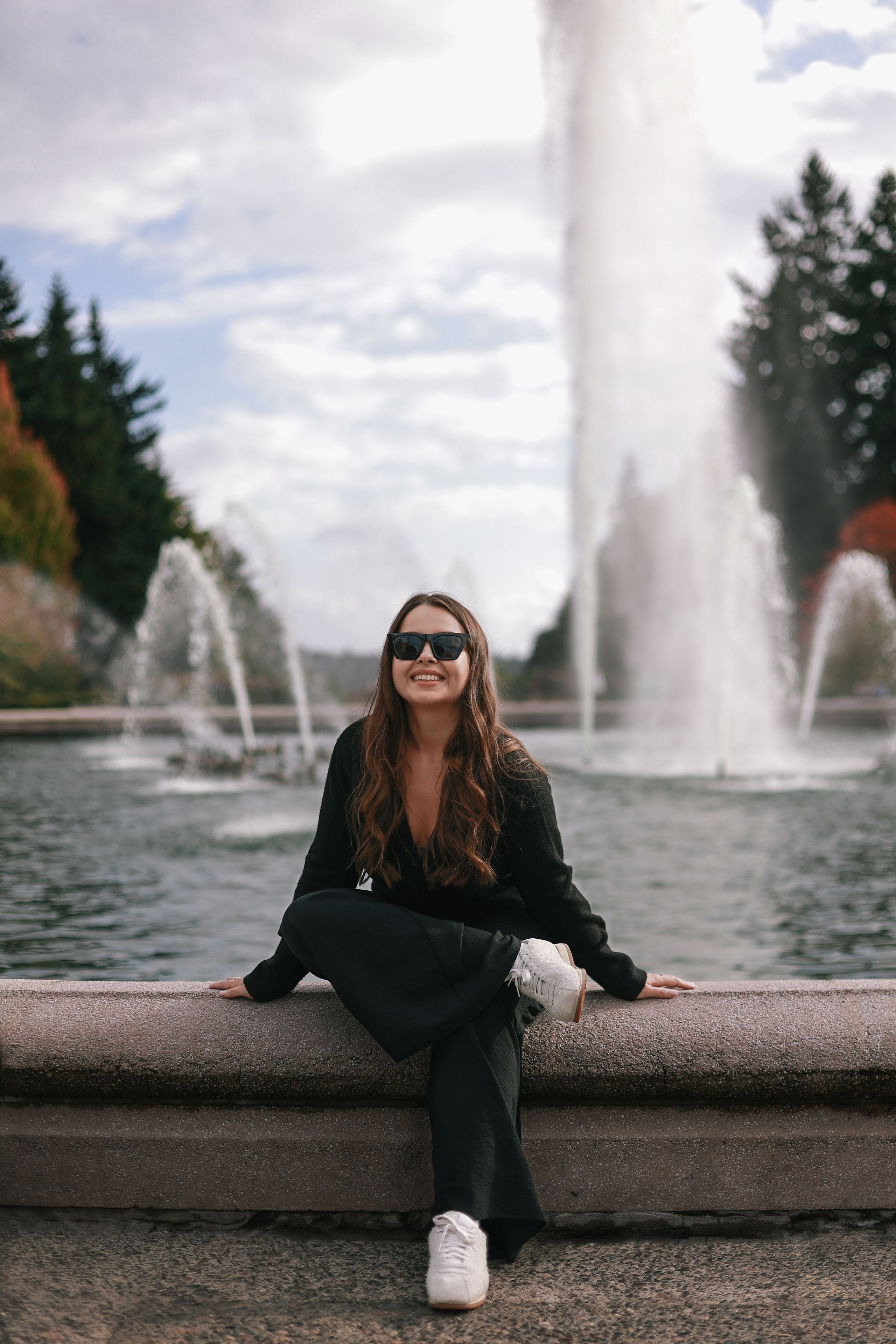 Washington University walk. AnnVish photographer