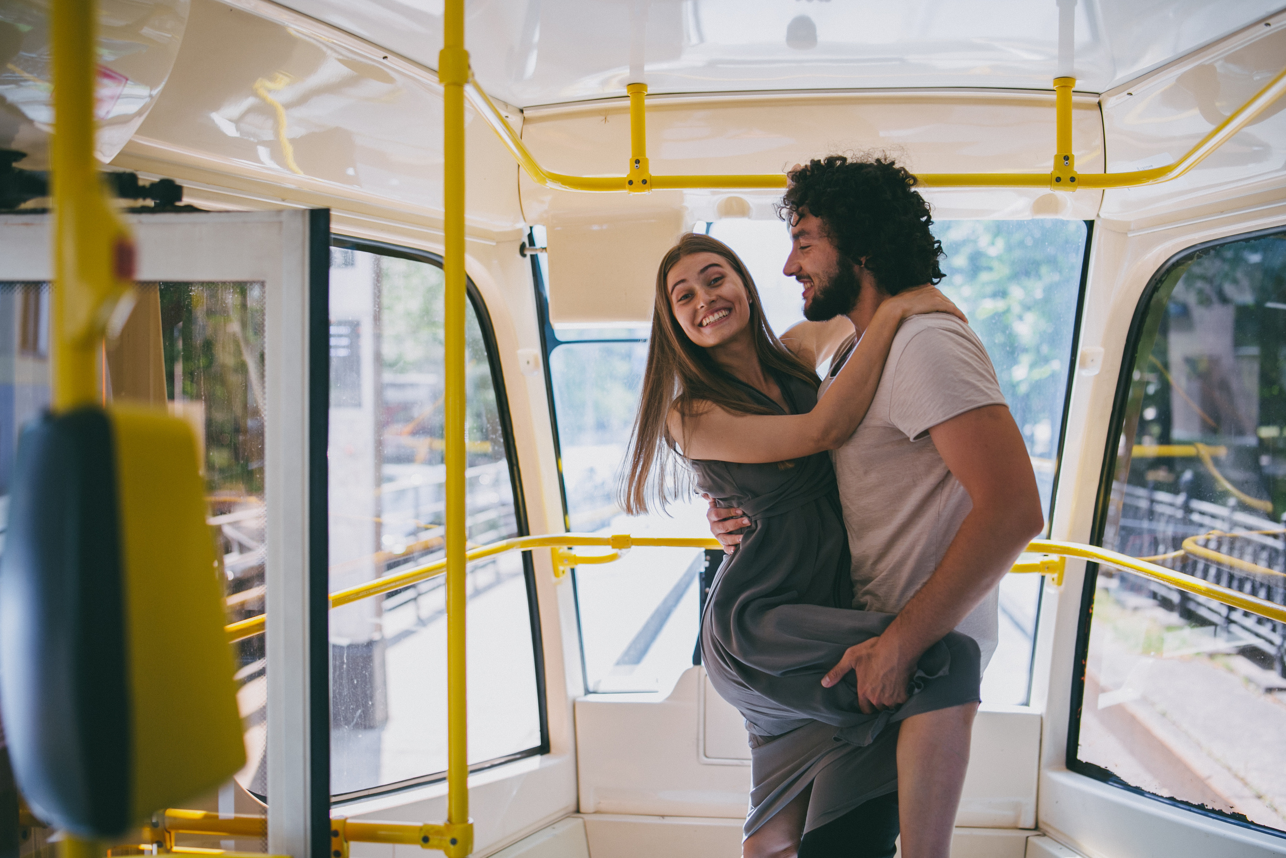 Train walk. AnnVish photographer