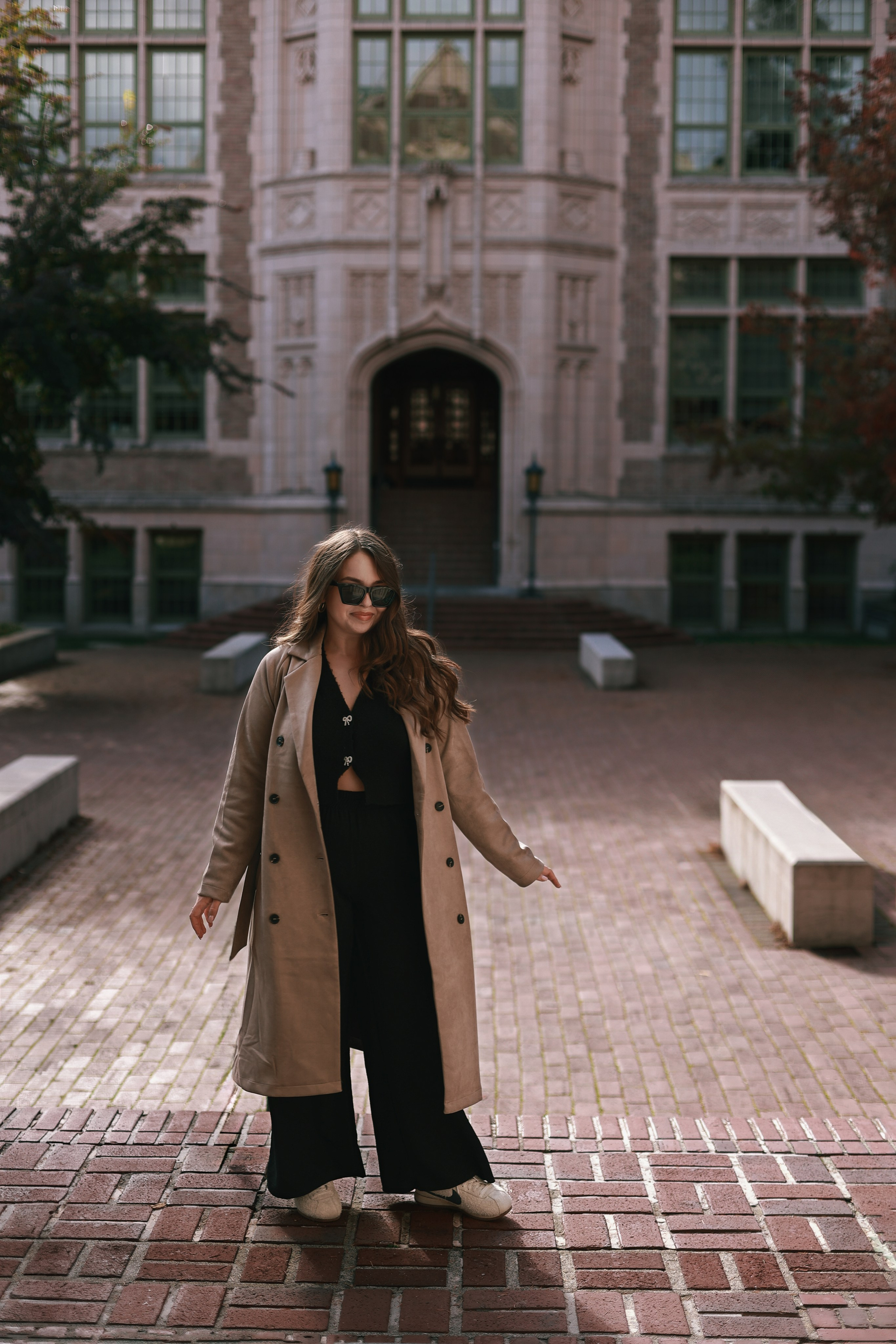 Washington University walk. AnnVish photographer