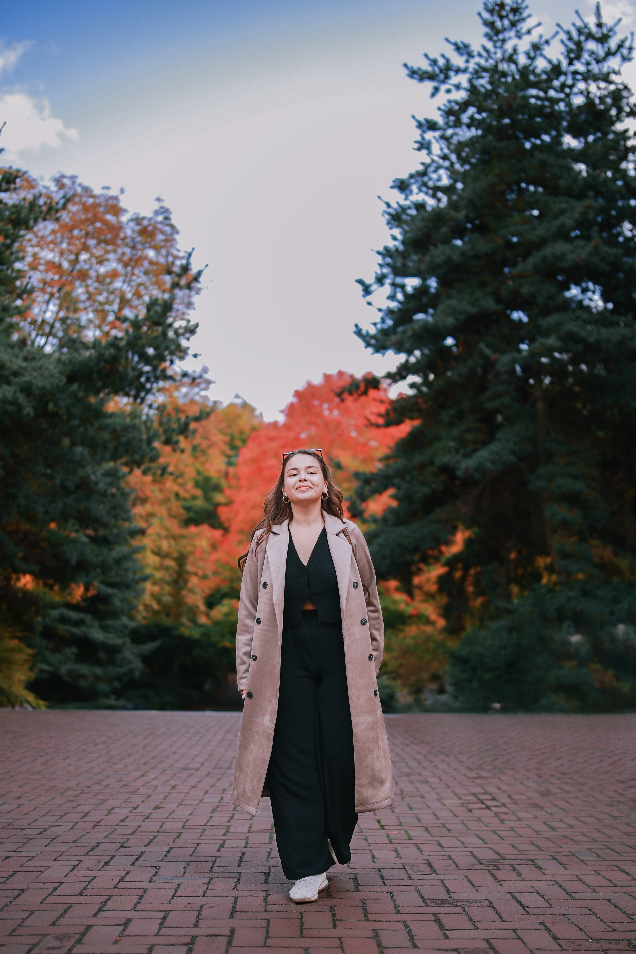 Washington University walk. AnnVish photographer