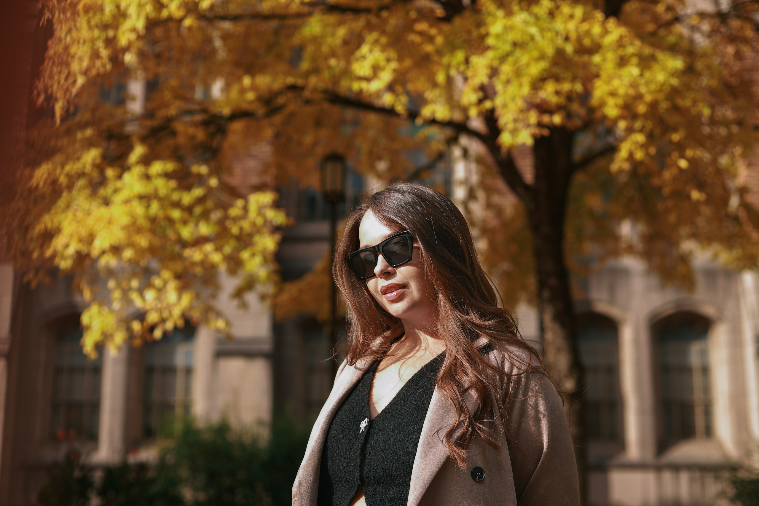 Washington University walk. AnnVish photographer