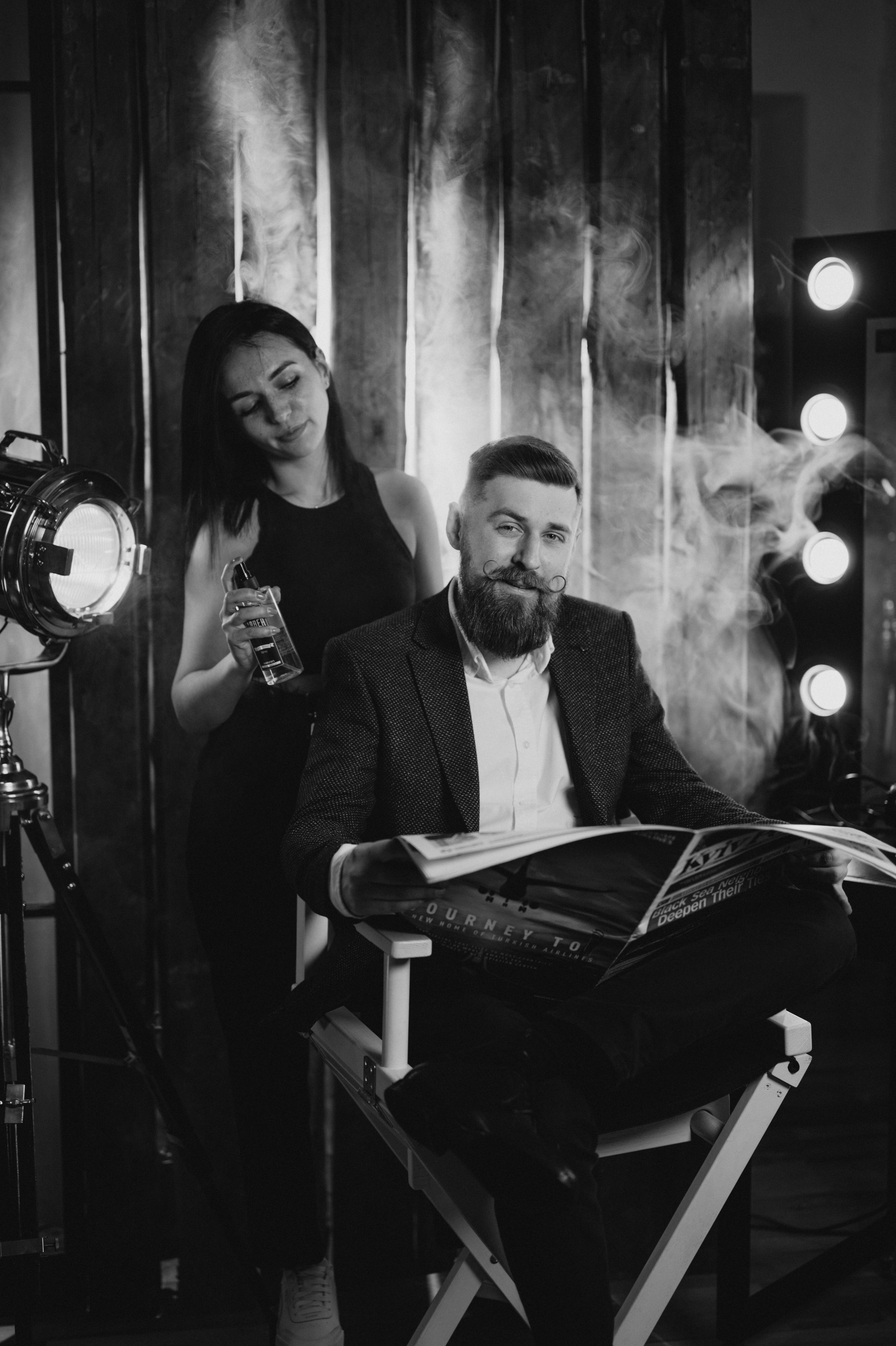 Зйомка для барбера. Портретний та контент фотограф Київ