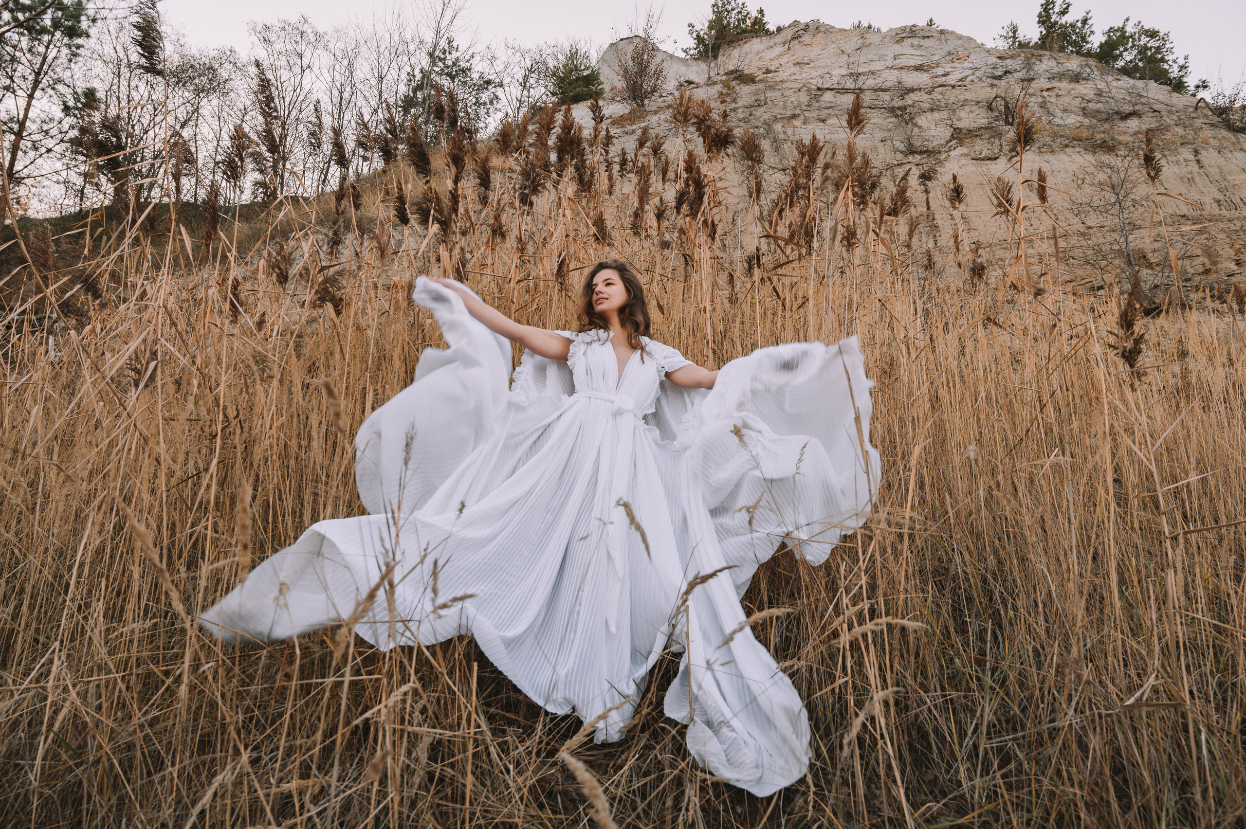 Зйомка дизайнерських суконь. Портретний та контент фотограф Київ