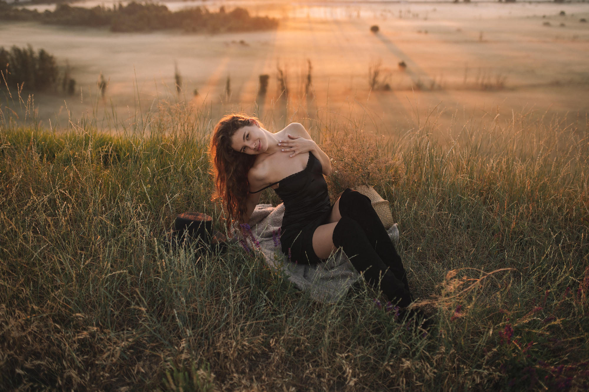 Світанок на планерній. Портретний та контент фотограф Київ