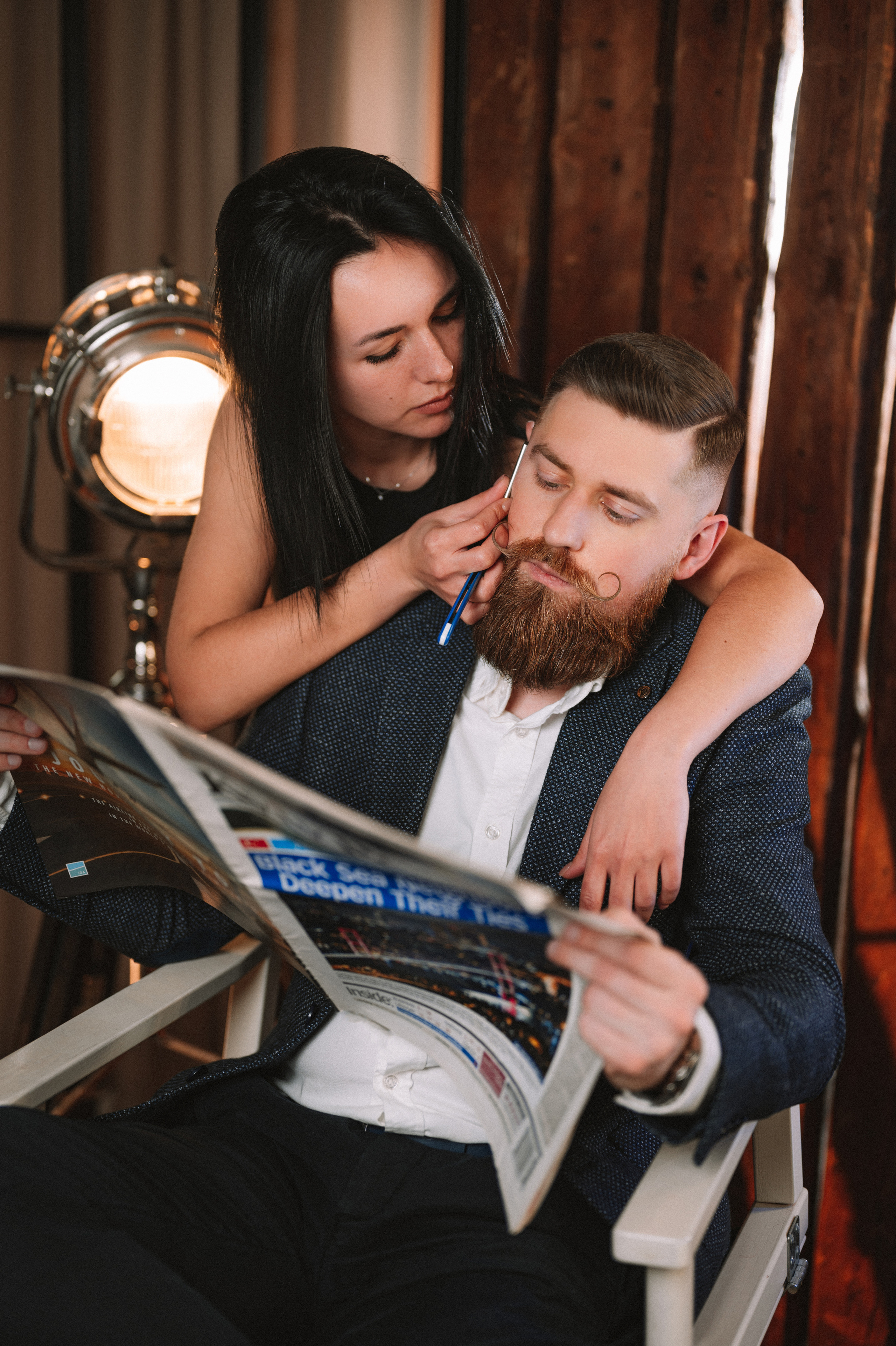 Зйомка для барбера. Портретний та контент фотограф Київ