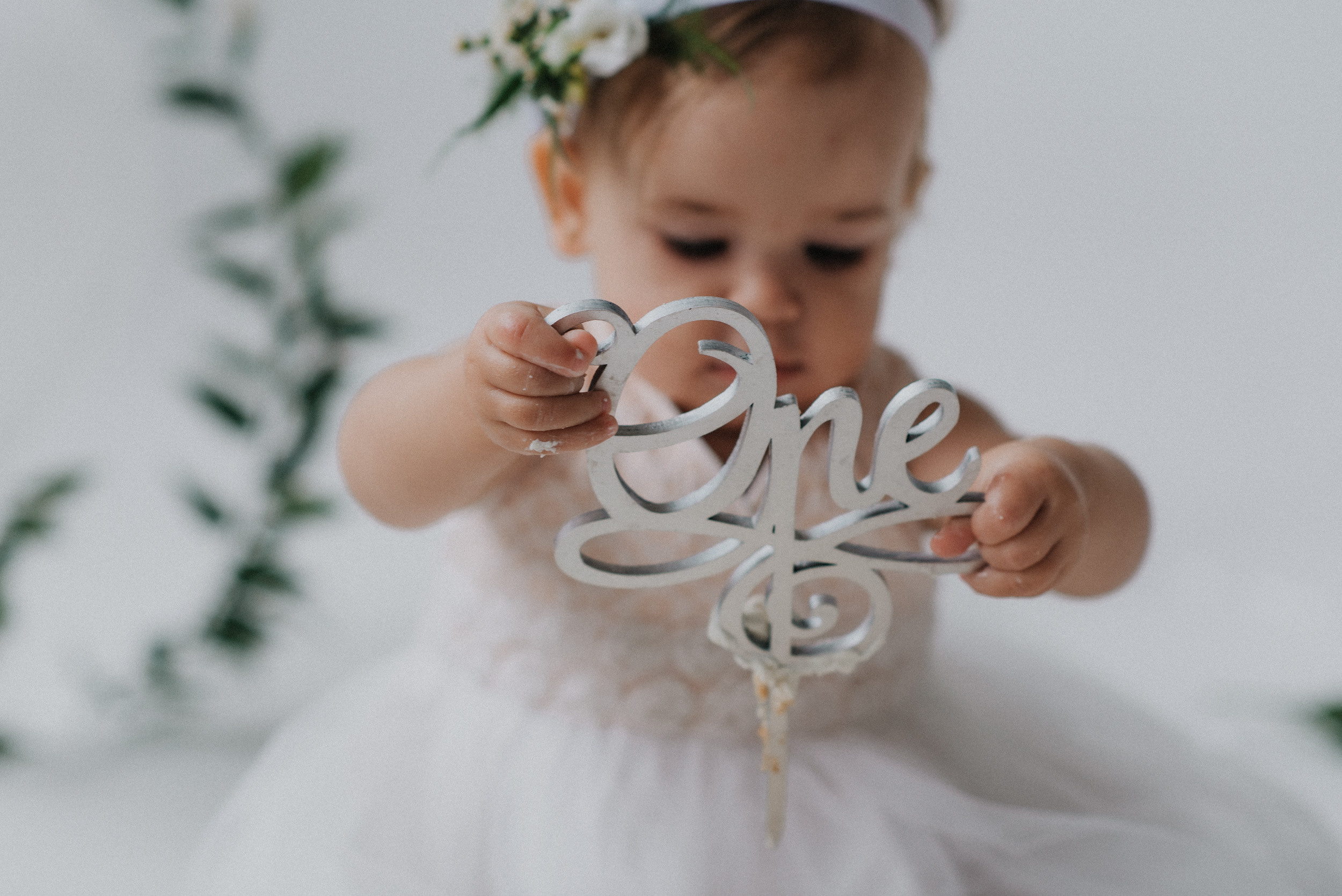 Перший тортик Дарини. Портретний та контент фотограф Київ