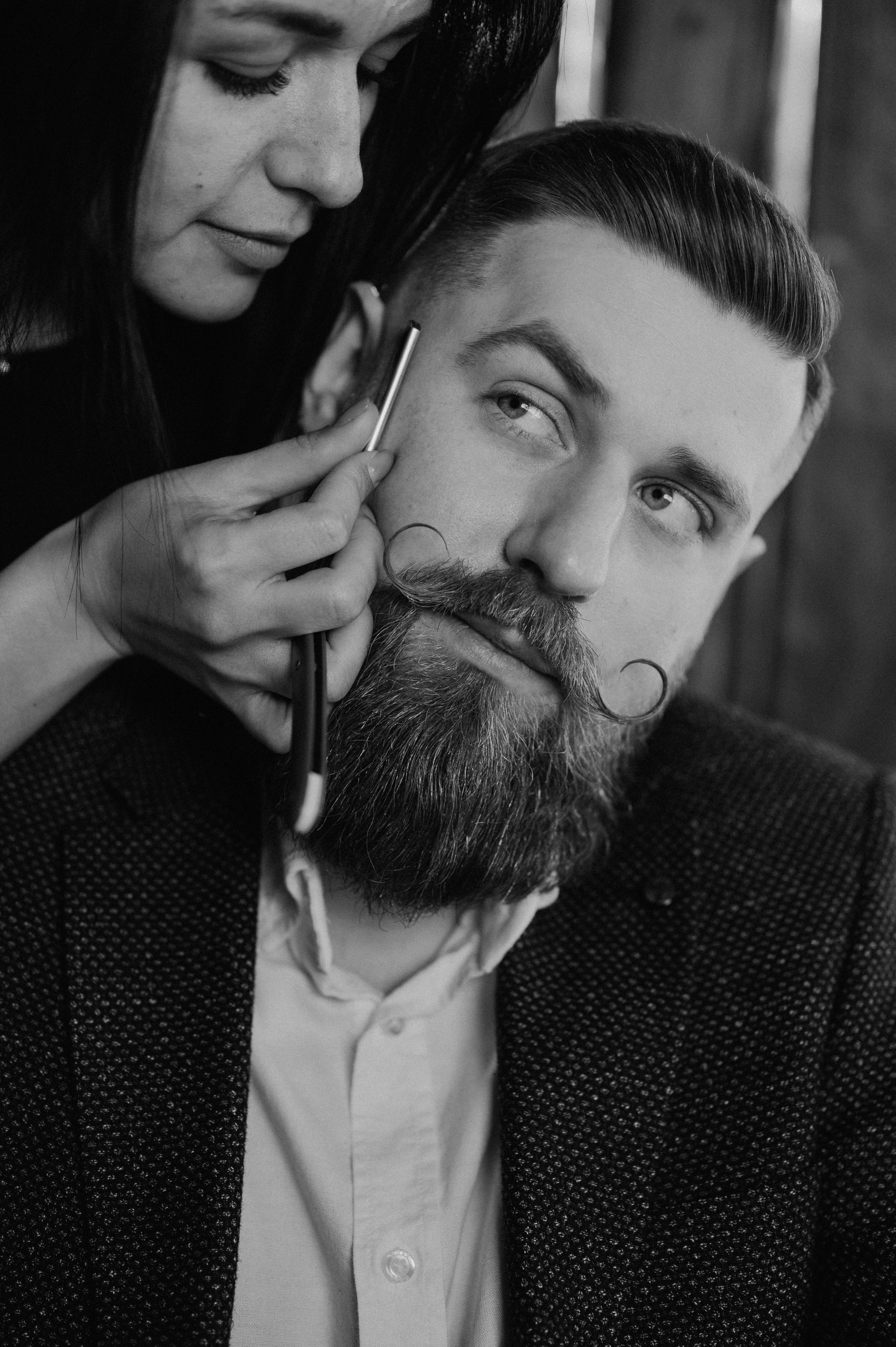 Зйомка для барбера. Портретний та контент фотограф Київ