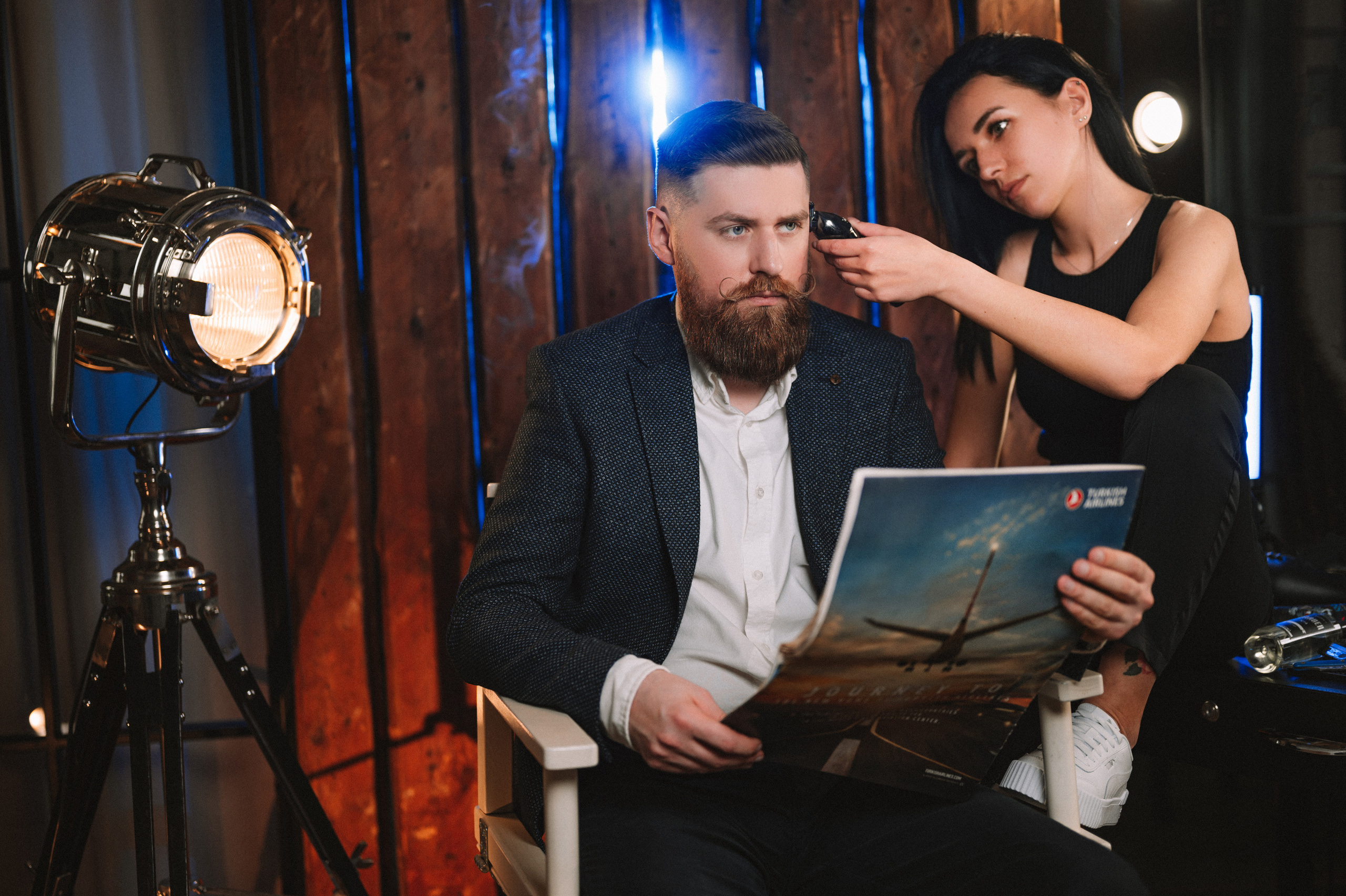 Зйомка для барбера. Портретний та контент фотограф Київ