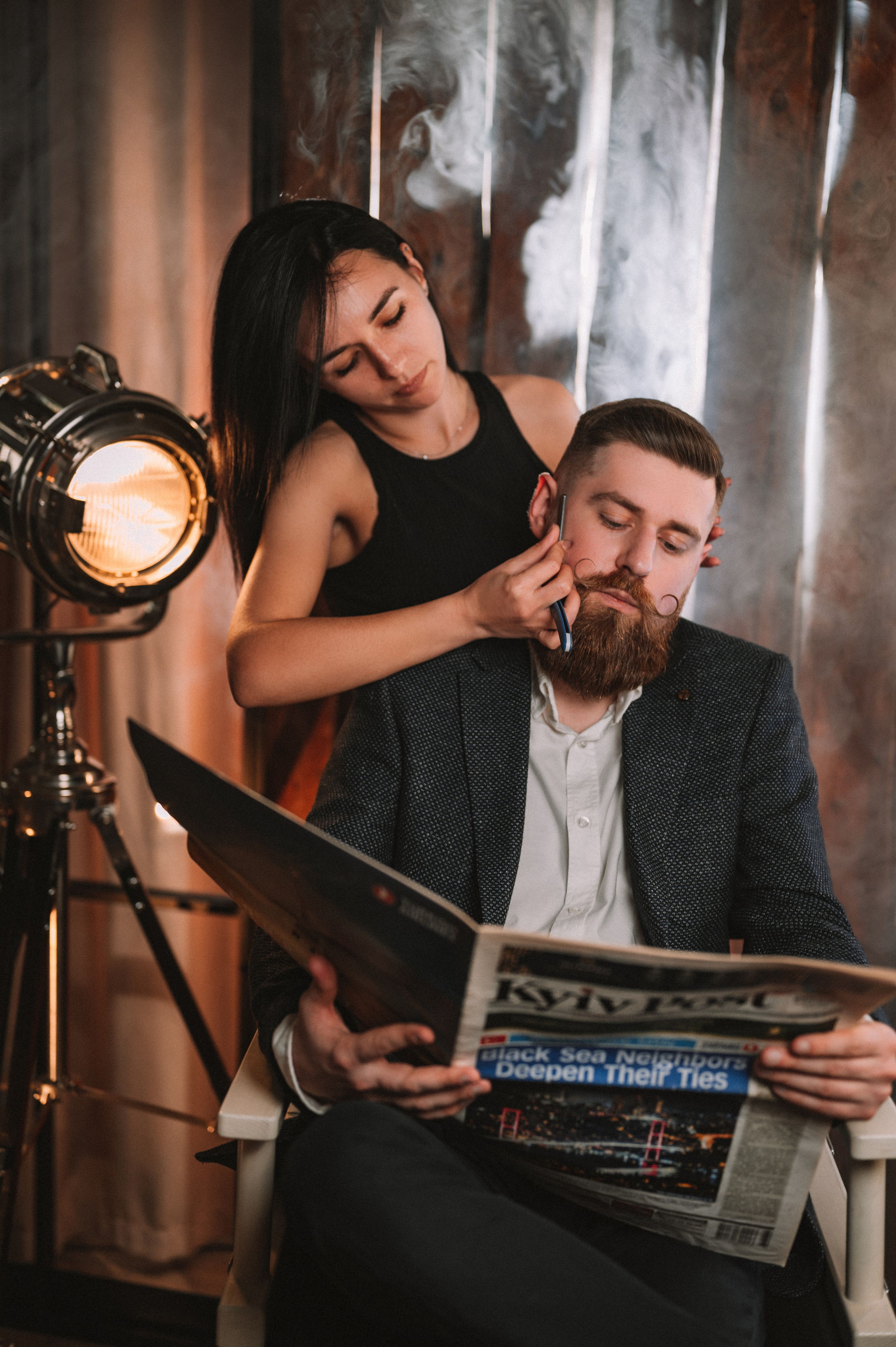 Зйомка для барбера. Портретний та контент фотограф Київ