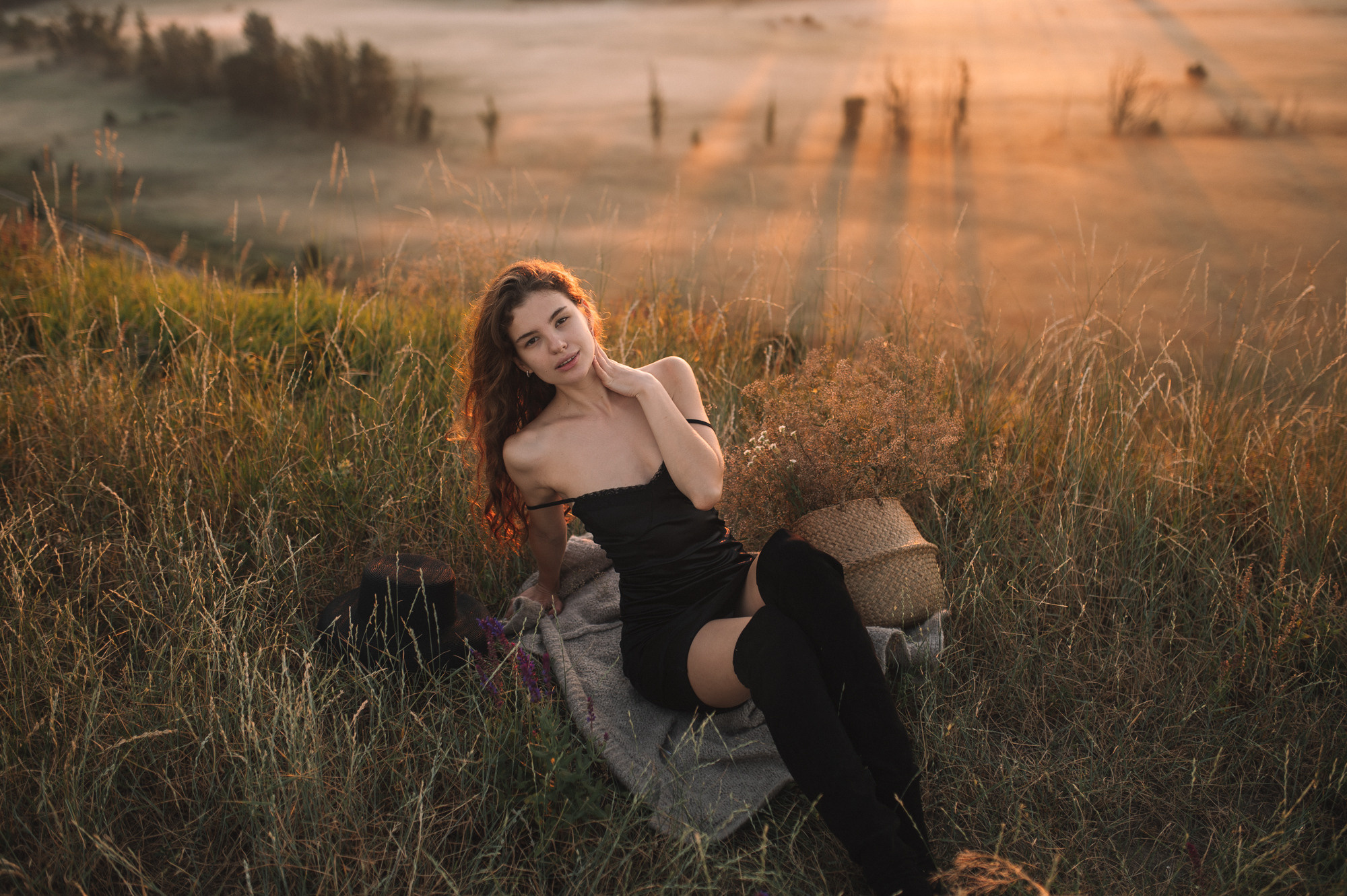 Світанок на планерній. Портретний та контент фотограф Київ