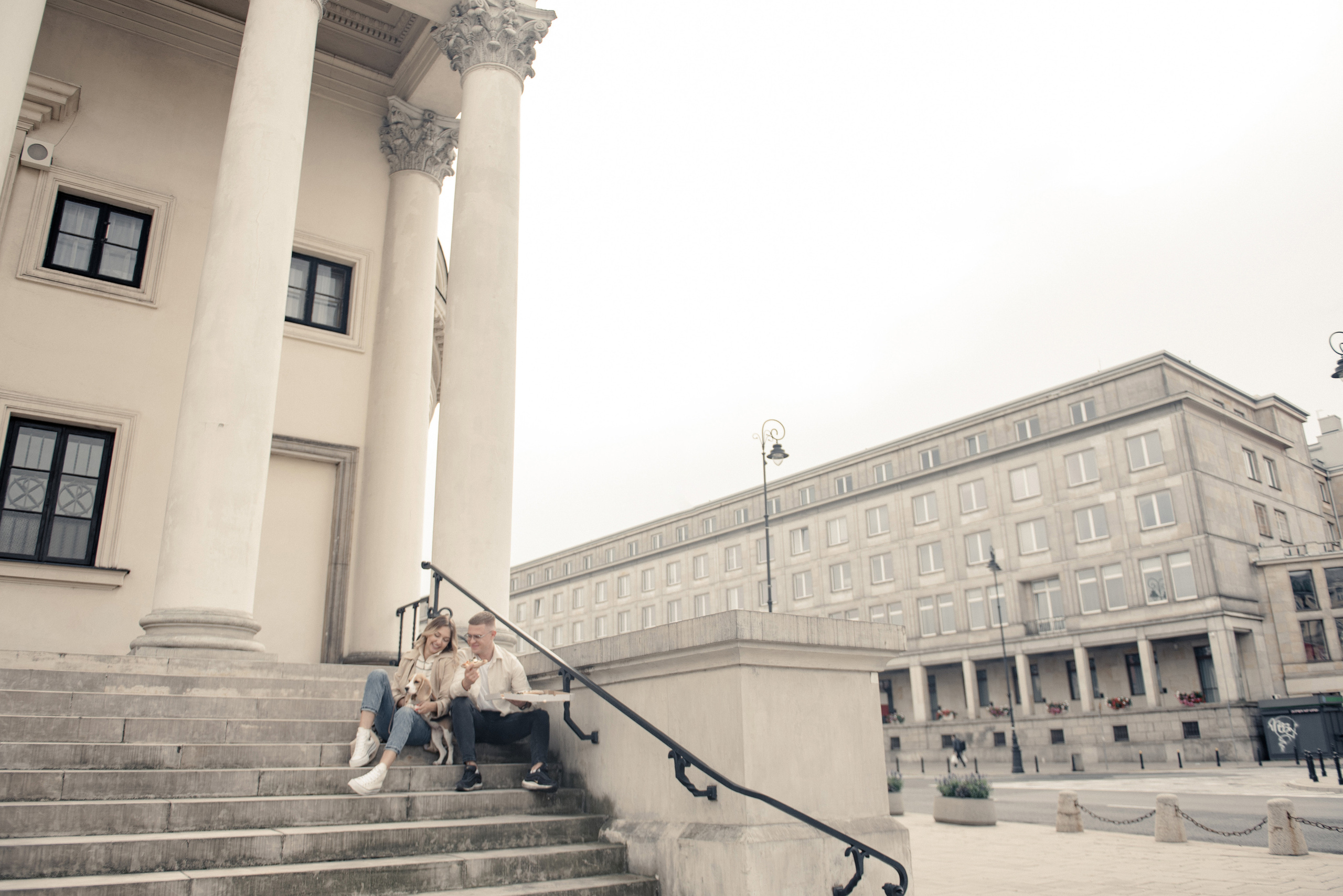 Love Story z pieskiem. NK Picture - Fotograf Lublin, Warszawa