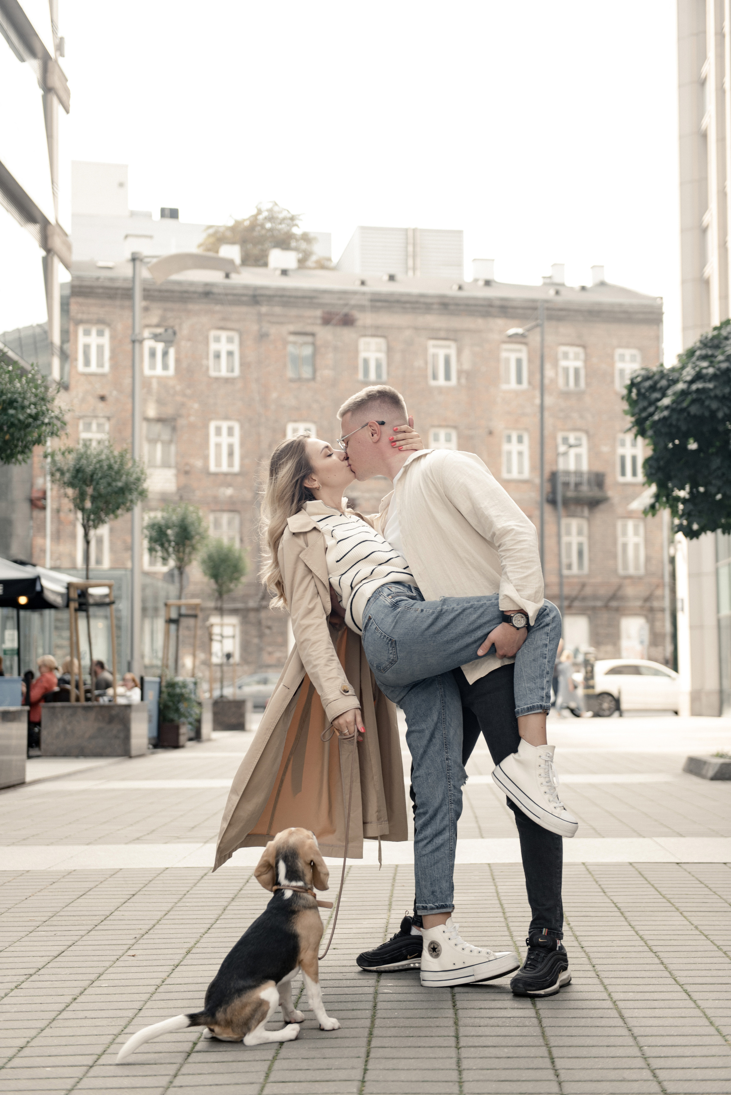 Love Story z pieskiem. NK Picture - Fotograf Lublin, Warszawa