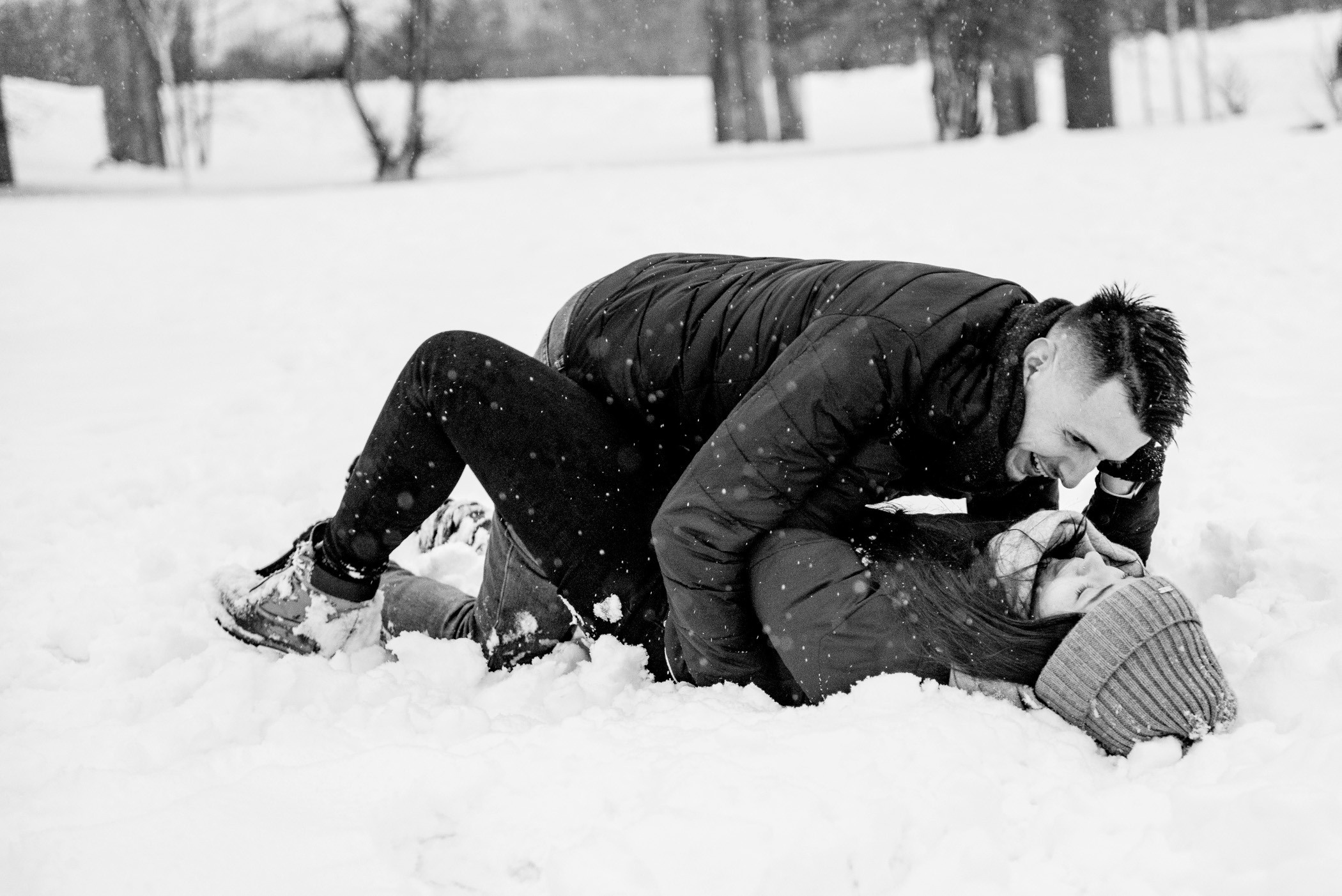 Zimowe Love Story A&P. NK Picture - Fotograf Lublin, Warszawa