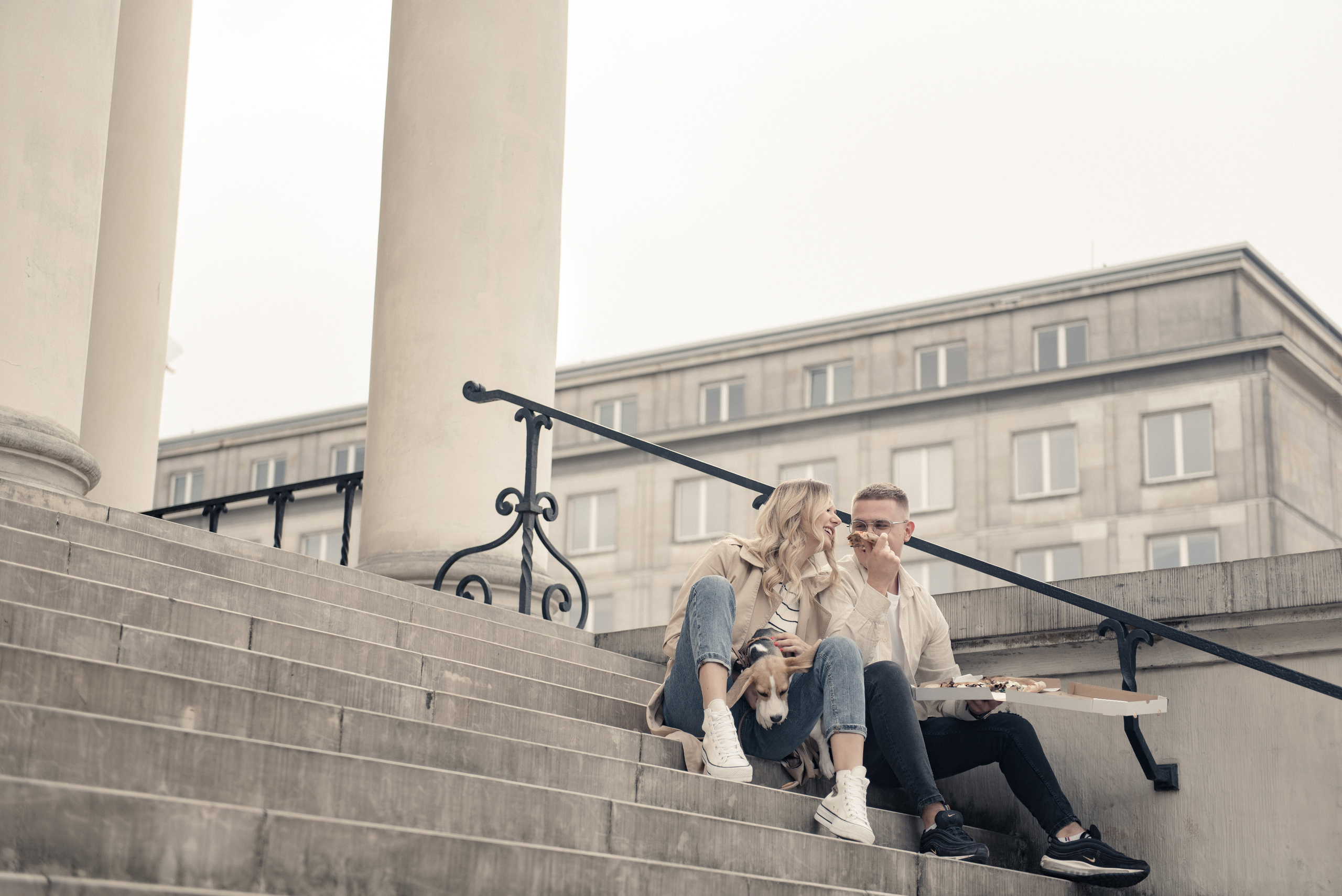 Love Story z pieskiem. NK Picture - Fotograf Lublin, Warszawa